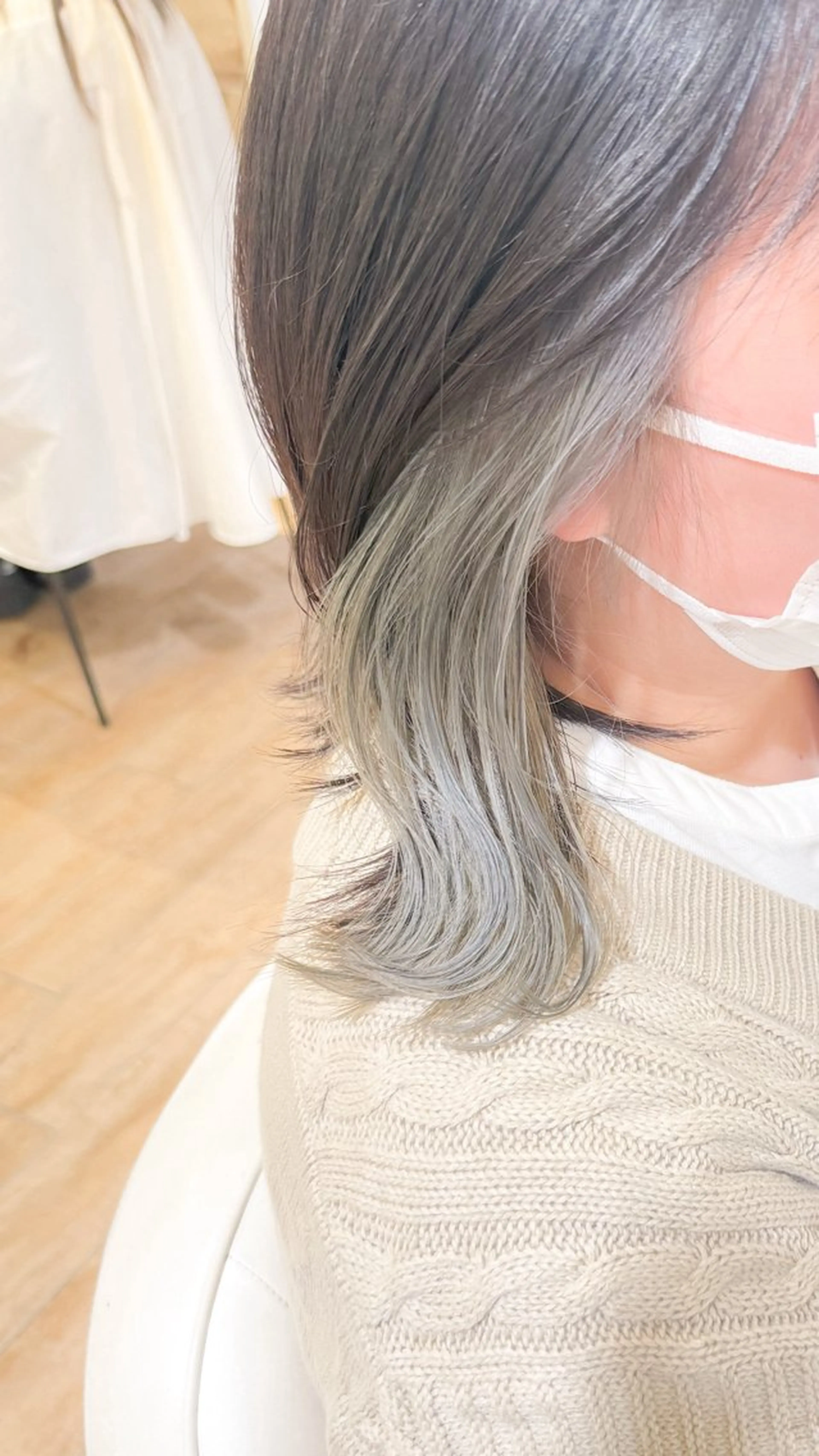ミディアム カラー インナーカラー カット ヘアカラー トリートメント ✨カラー支持No.1 🧸ワキ カナコ🧸のヘアスタイル