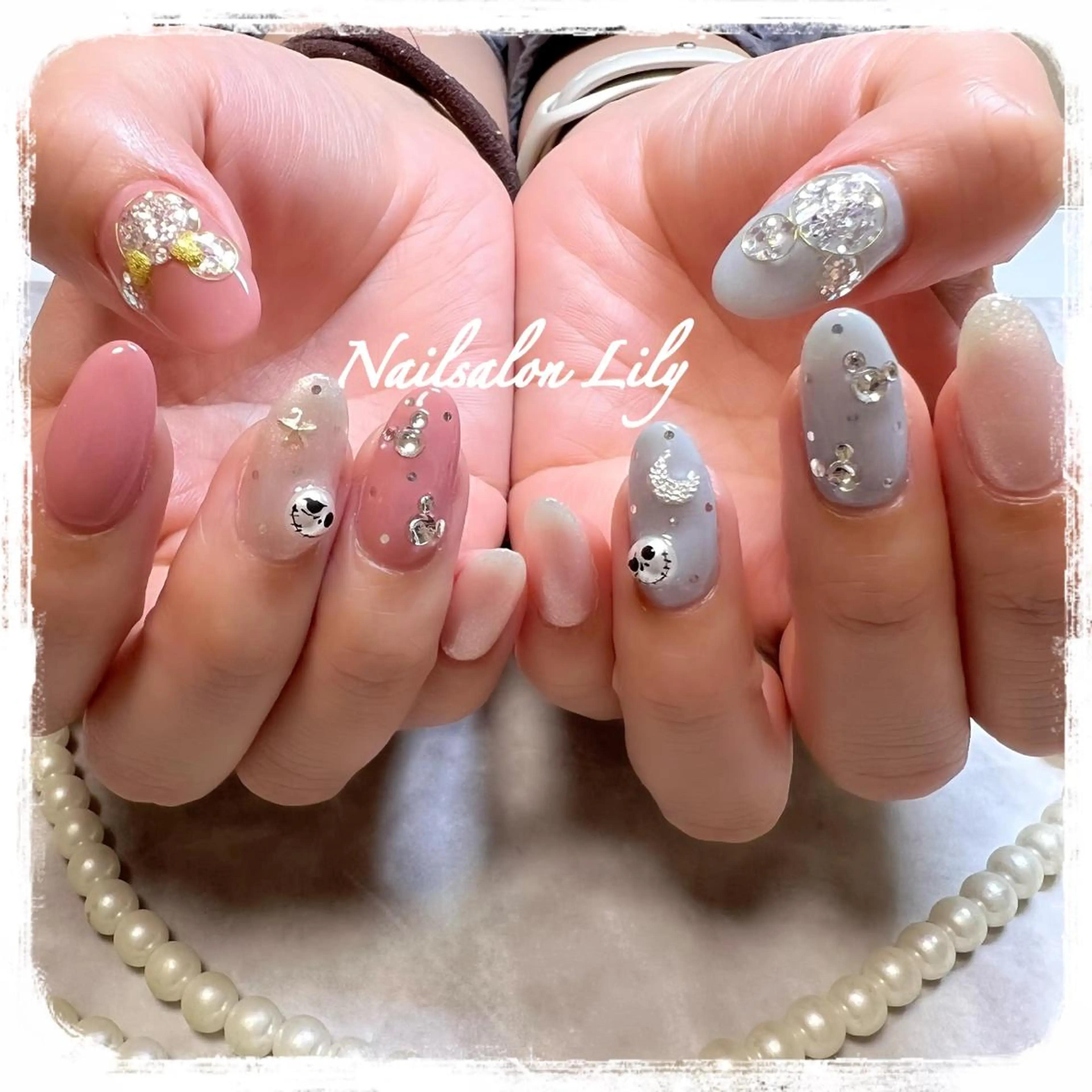 ネイル ハロウィン Nailsalon Lilyのネイルデザイン