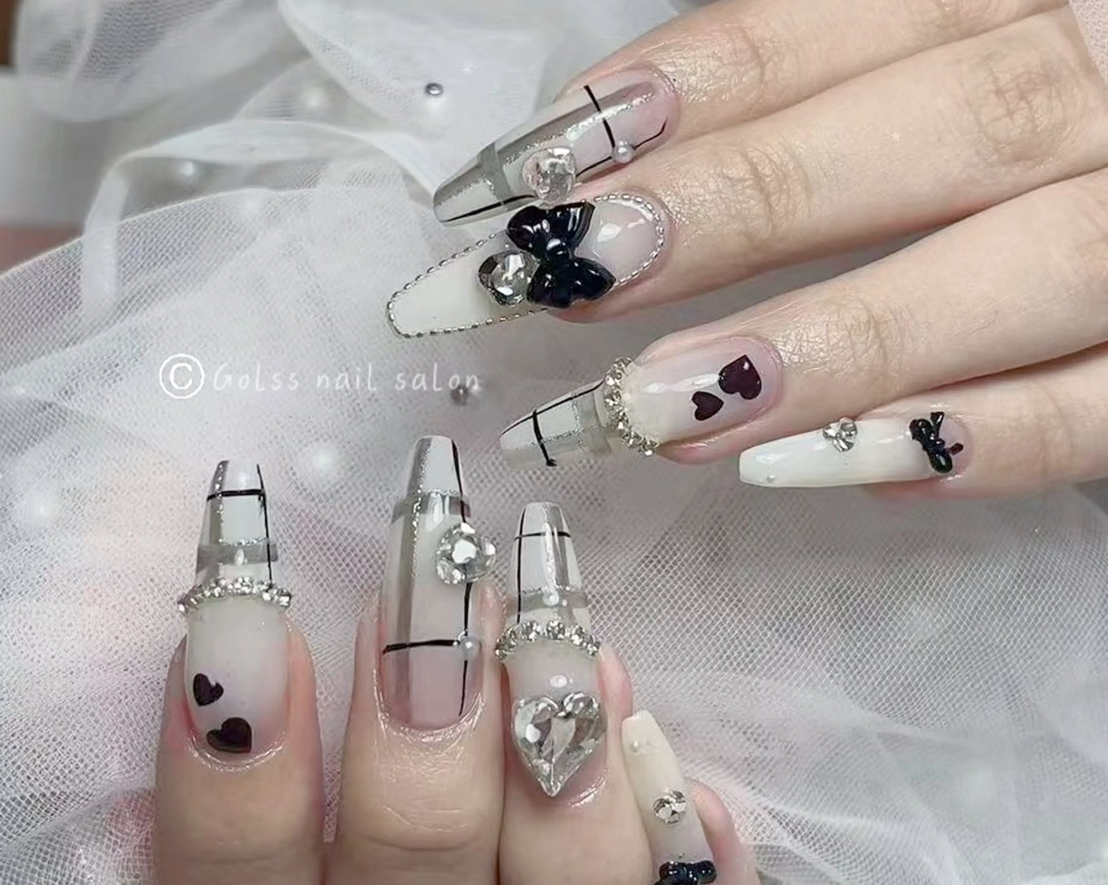 ネイル Gloss nail ジェル&長さだし専門のネイルデザイン