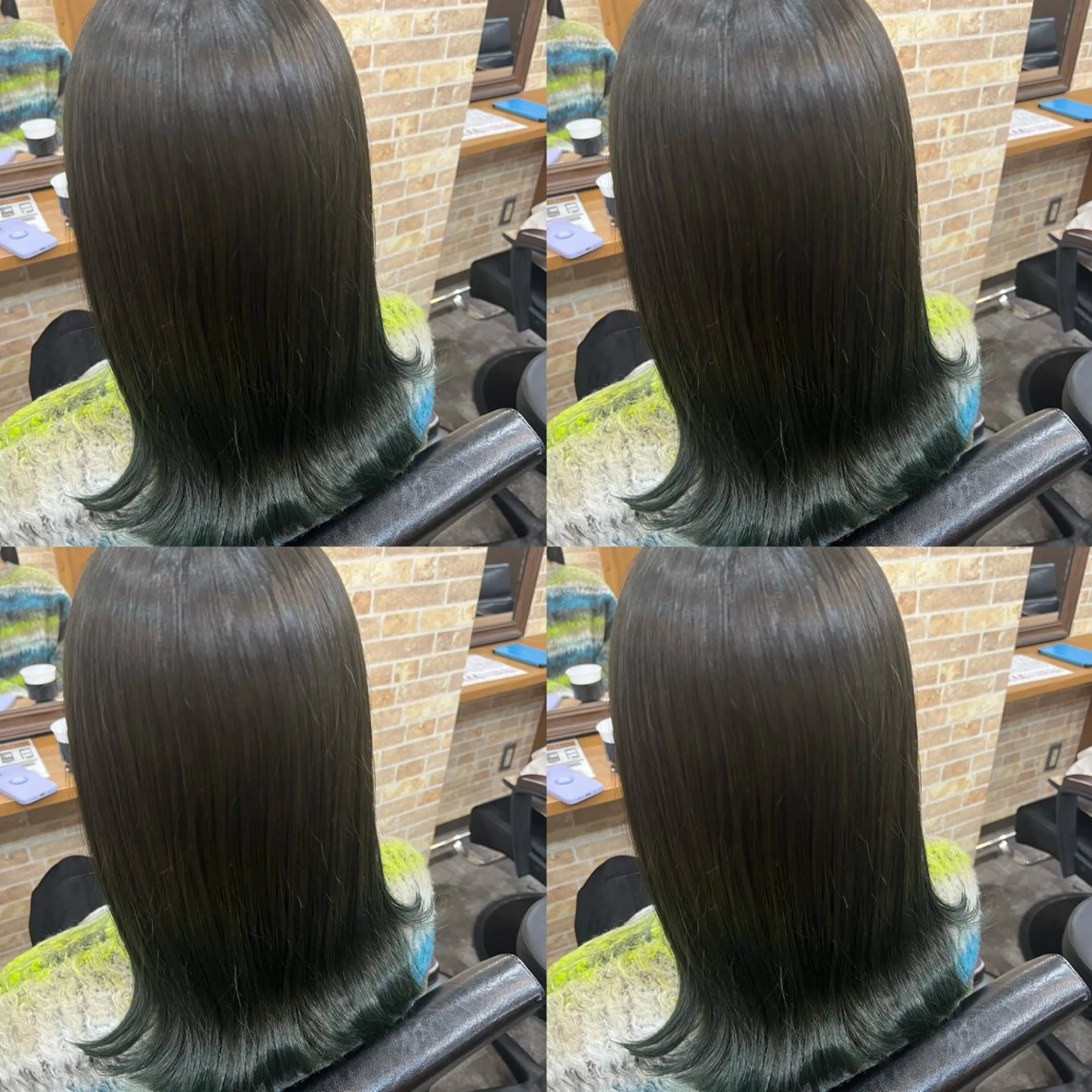 ミディアム 艶髪×レイヤー🤎 𝑺𝑬𝑵𝑹𝑰のヘアスタイル