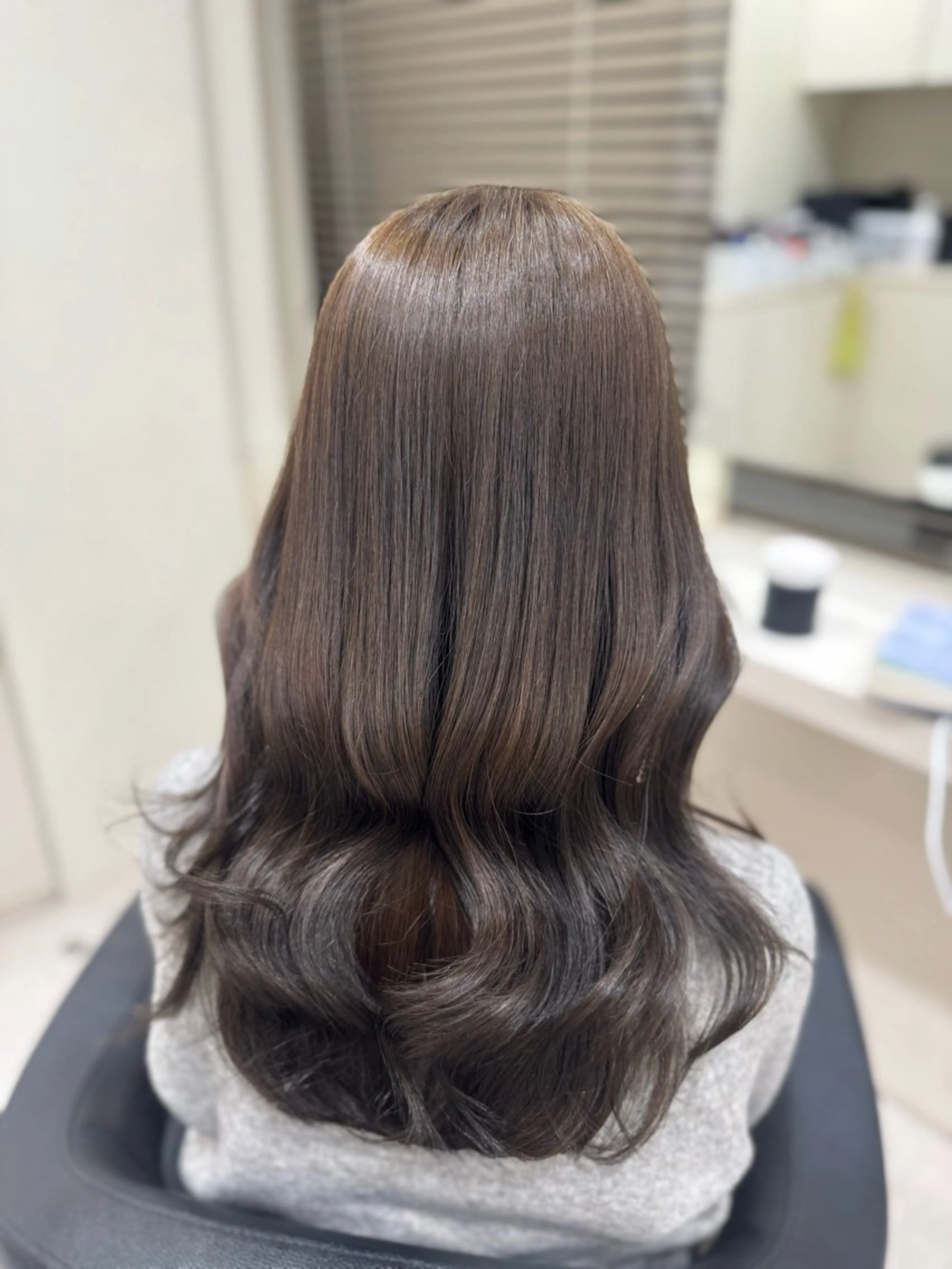 ロング カラー 🤍韓国大人っぽ ベージュMAI🤍のヘアスタイル