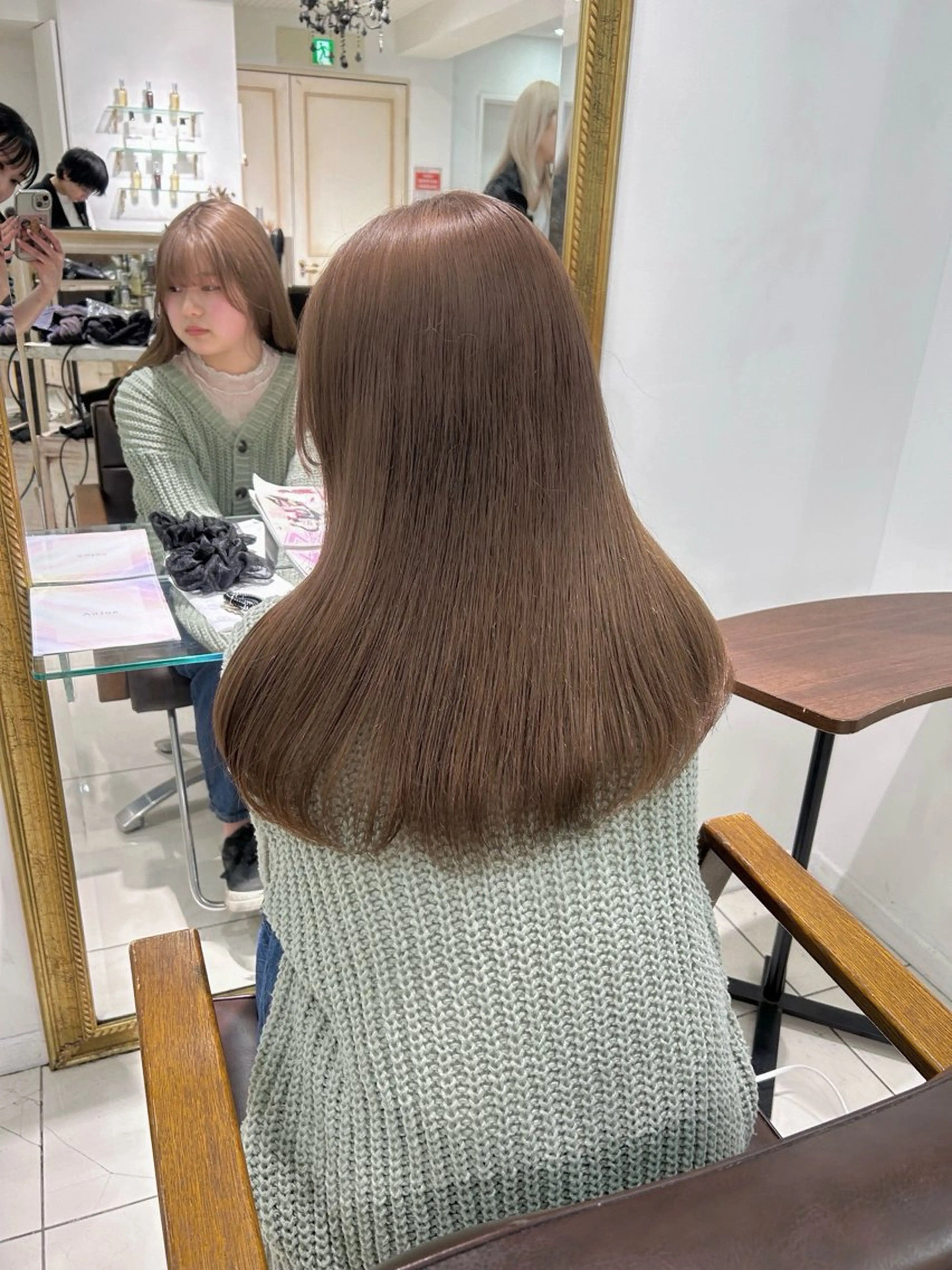 ロング カラー ヘアアレンジ 透明感カラー 髪質改善 透明感カラー ai🫧🪞のヘアスタイル