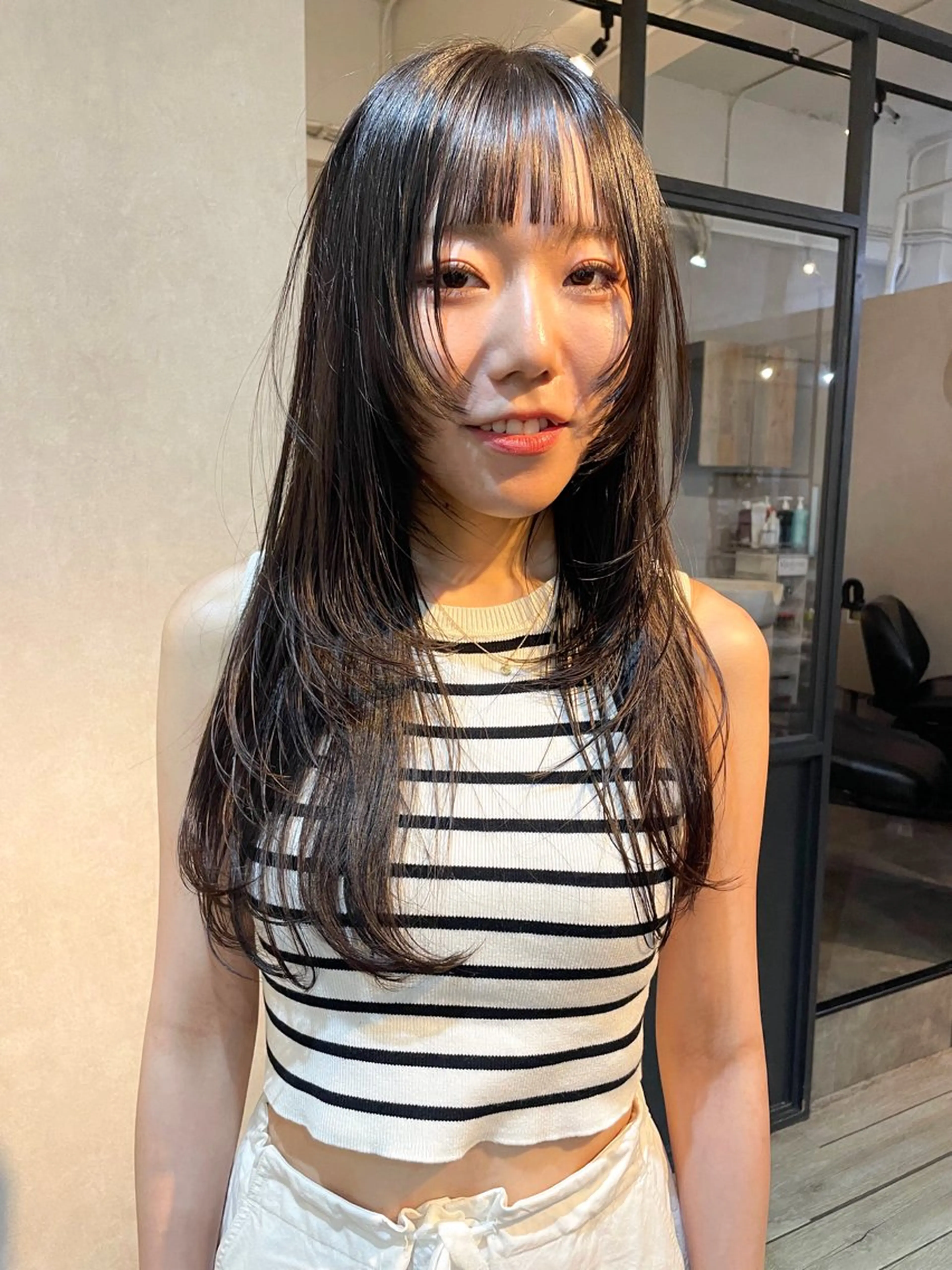 🌷︴人気No.2︴🌷小顔cut + はちみつトリートメントの写真