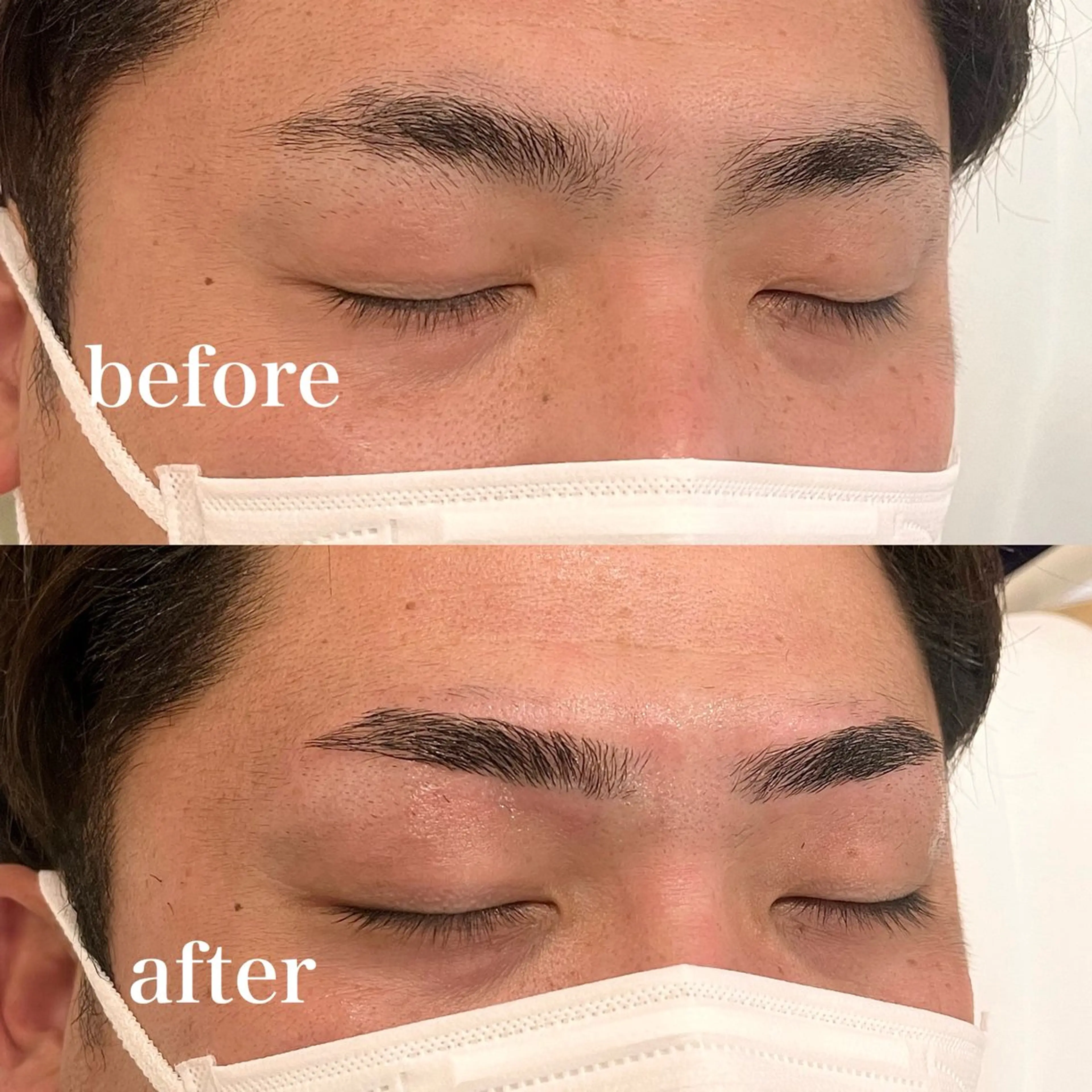 メンズ アイブロウ ワックス脱毛 眉カット その他(アイブロウ) 八田 紗希の眉毛・アイブロウイメージ