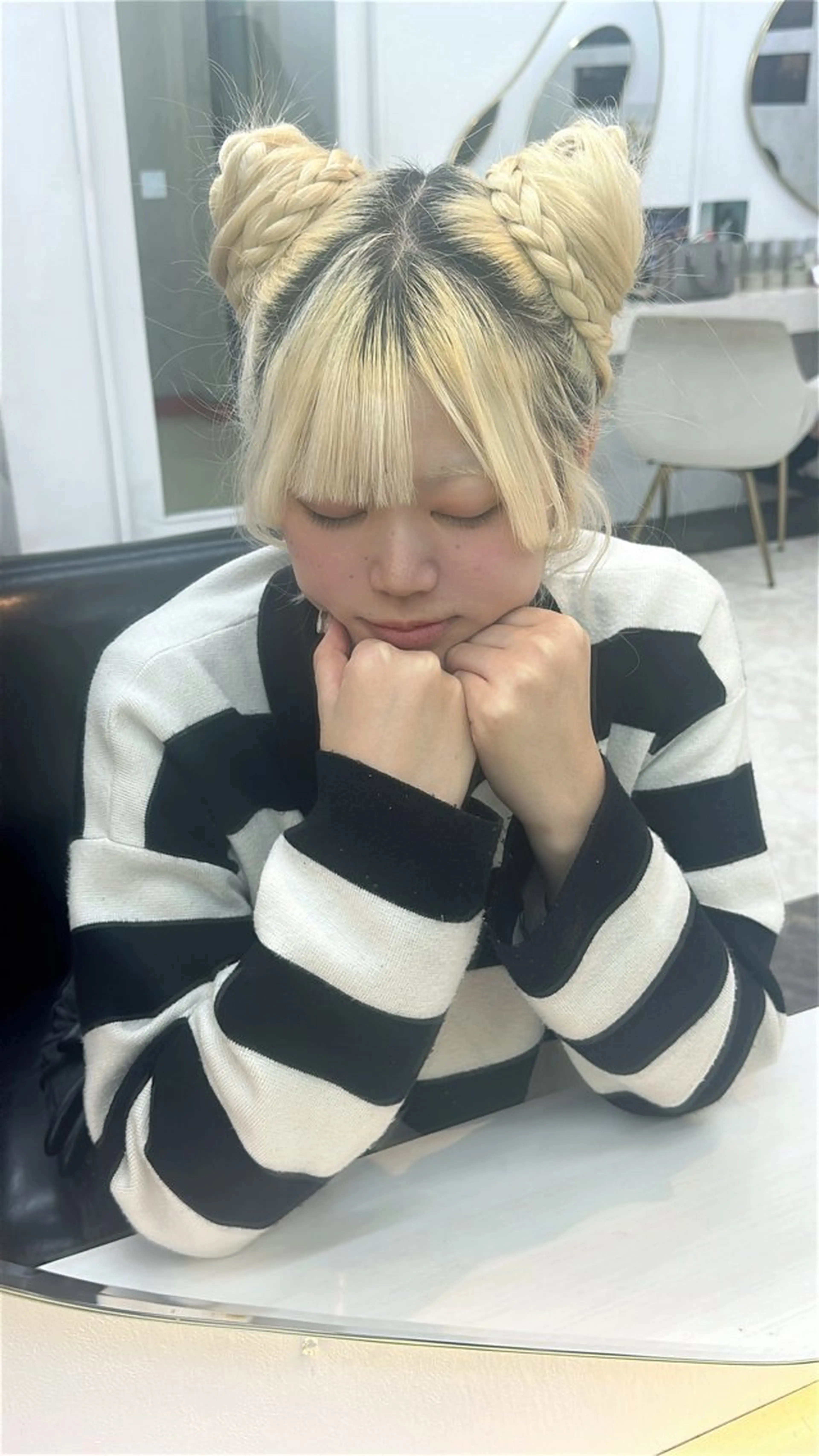 ロング ヘアセット ☘️Harumi/大 宮/カラーモデル☘️のヘアスタイル