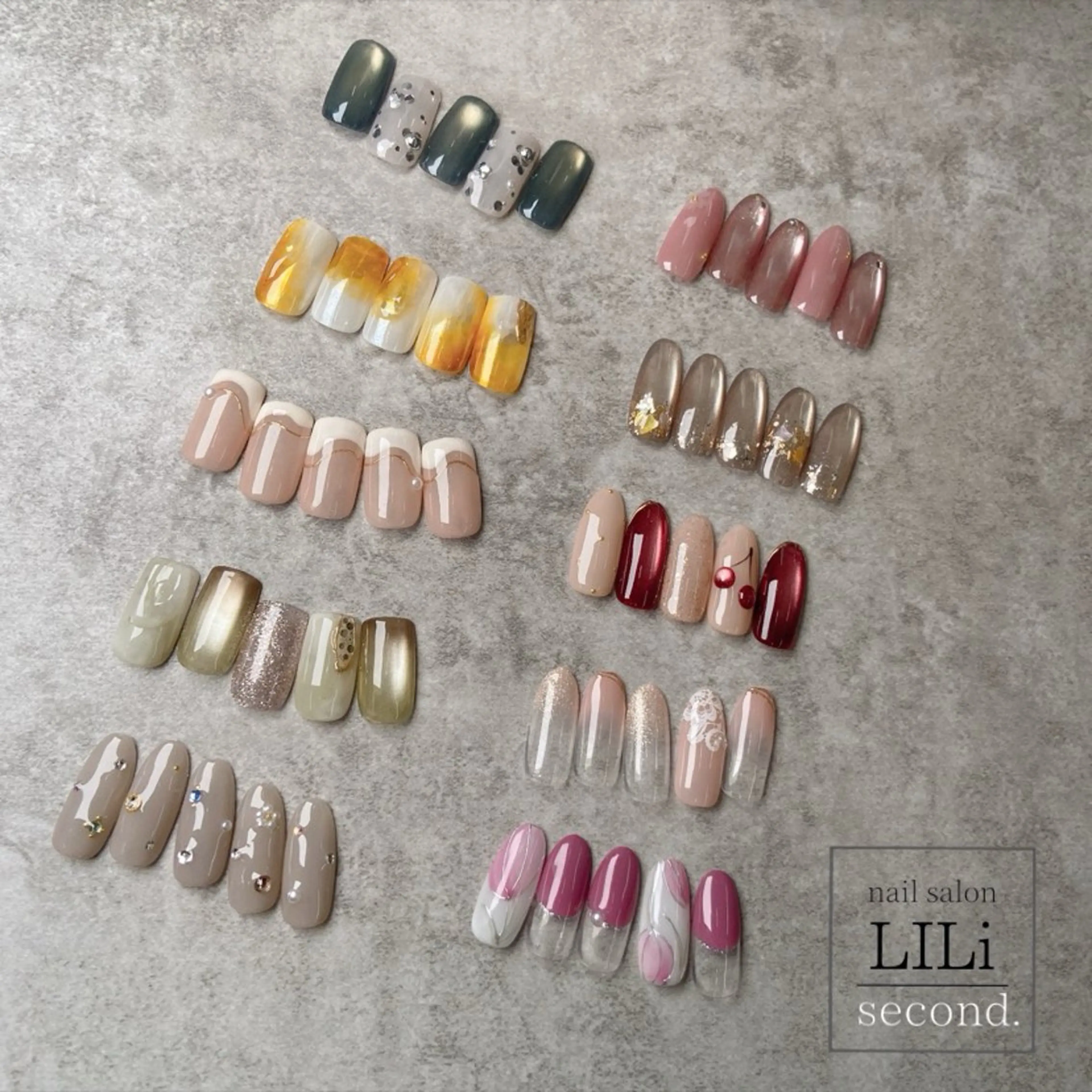 👑当店1番人気👑【オフあり】ハンド💅🏻マンスリーコース(10種類から選べます)の写真