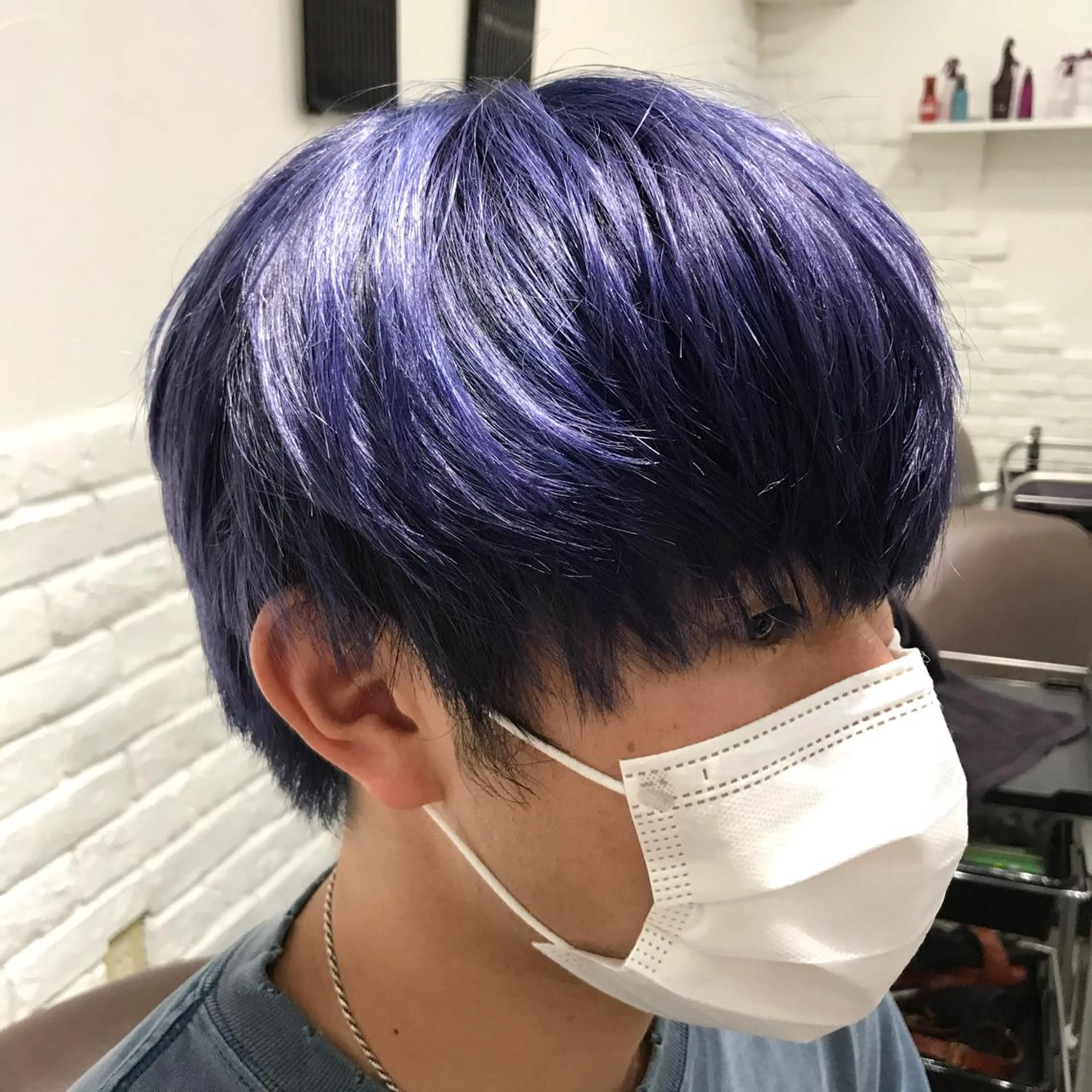 ショート カラー メンズ 🧸ミルクティー🧸 kousei🧸のヘアスタイル