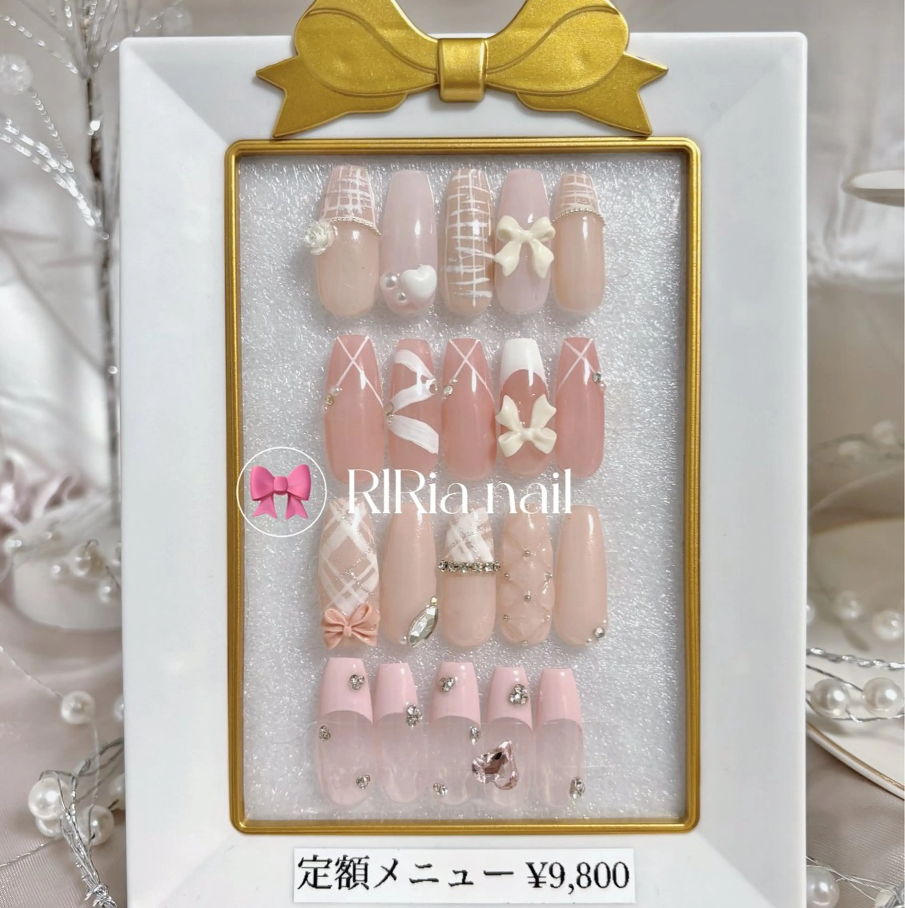 ネイル ハンドネイル 🎀『RlRia』（GO TODAY シェアサロン 横浜Solace店内）🎀所属・RlRia .のネイルデザイン