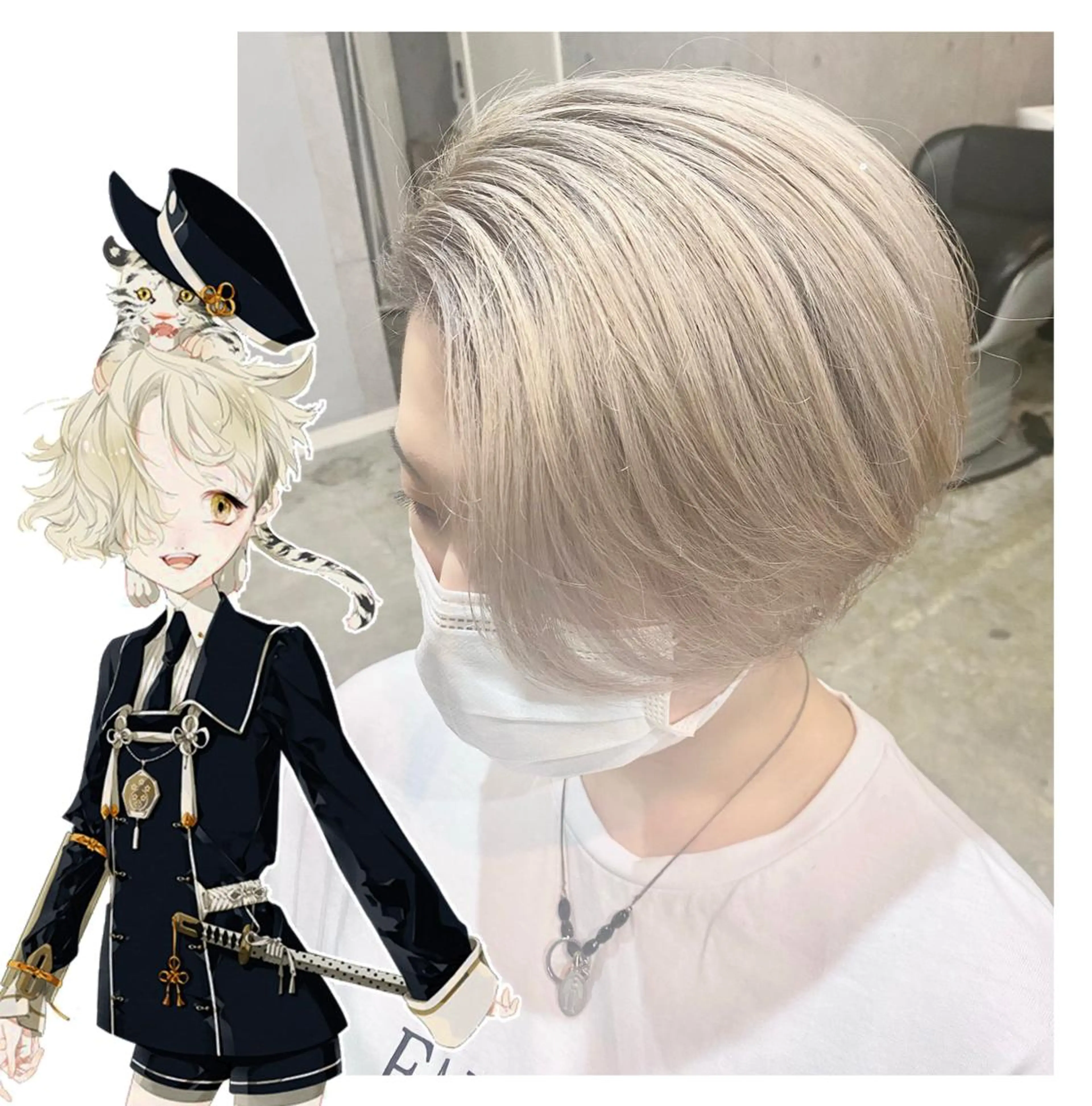 ショート カラー ヘアカラー GARU-ガル-所属・TSUNO🦖 派手髪/オタク美容師のヘアスタイル