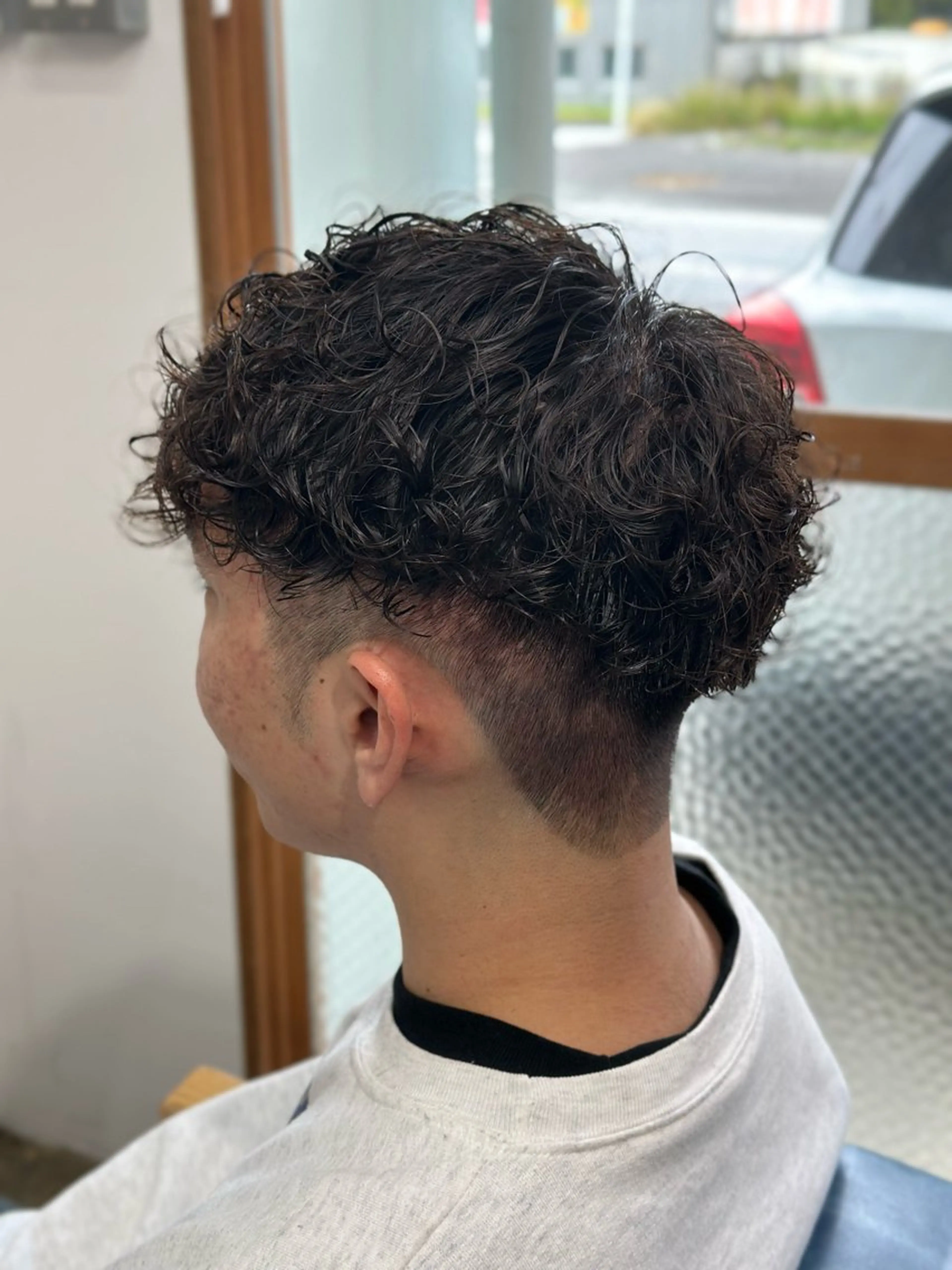 パーマ メンズ メンズパーマ 刈り上げ スパイラルパーマ パーマ Snalyメンズ特化 スエハラのヘアスタイル