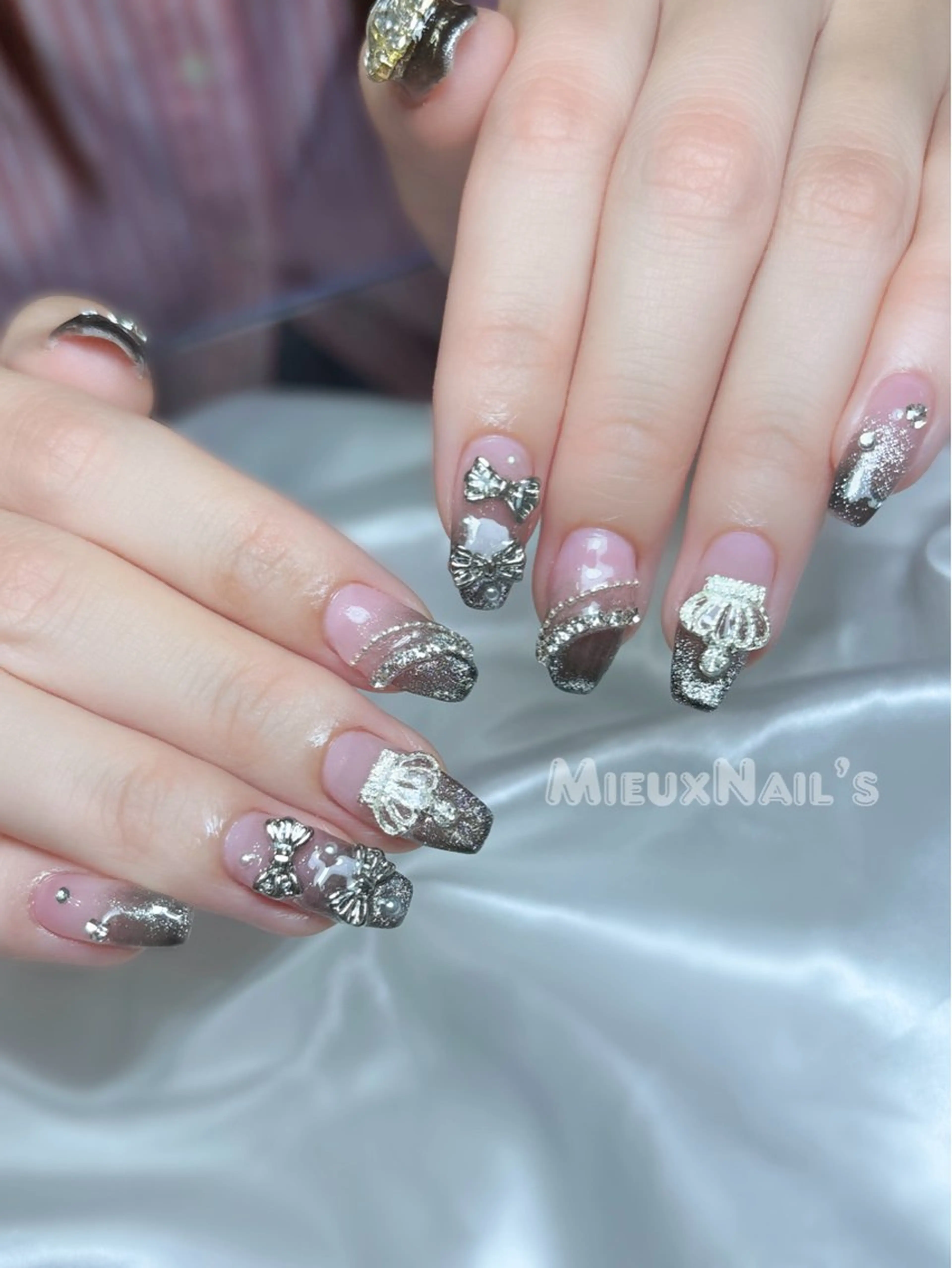 ネイル Miyu❤️‍🔥 Mieuxnailsのネイルデザイン