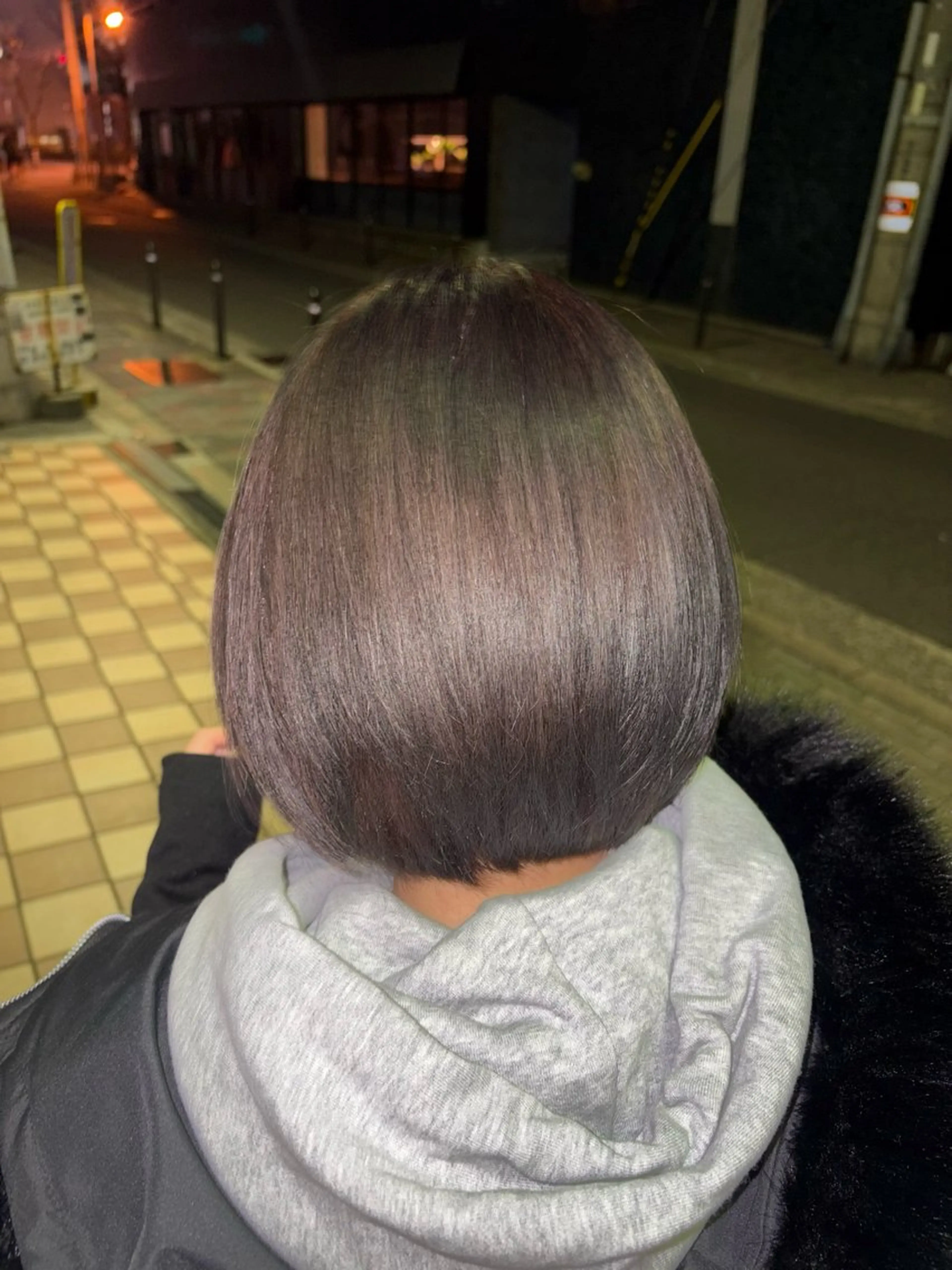 ショート カラー ヘアカラー 艶カラー/ ヒナノのヘアスタイル