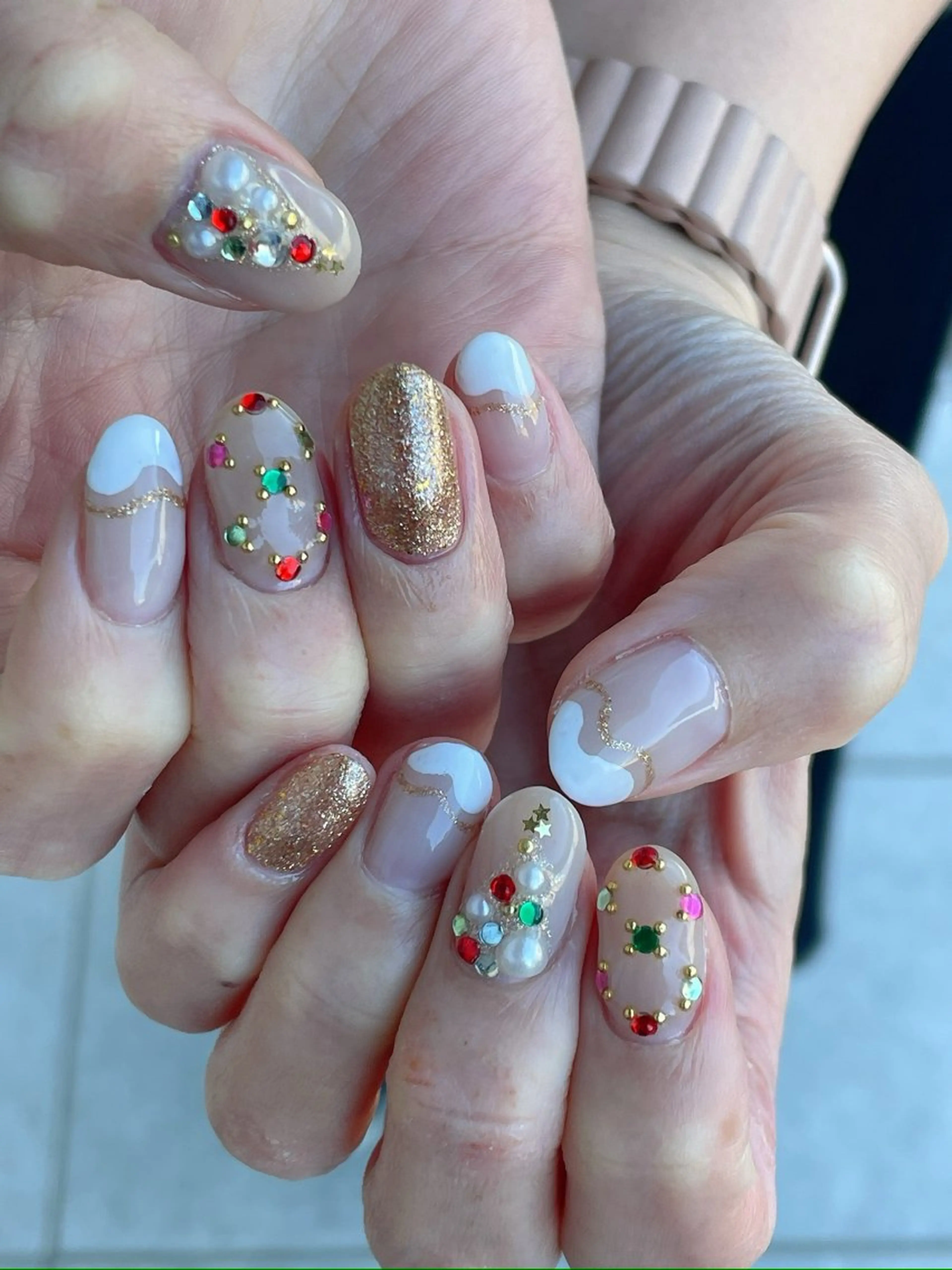 ネイル ハンドネイル amulet TOMOMIのネイルデザイン