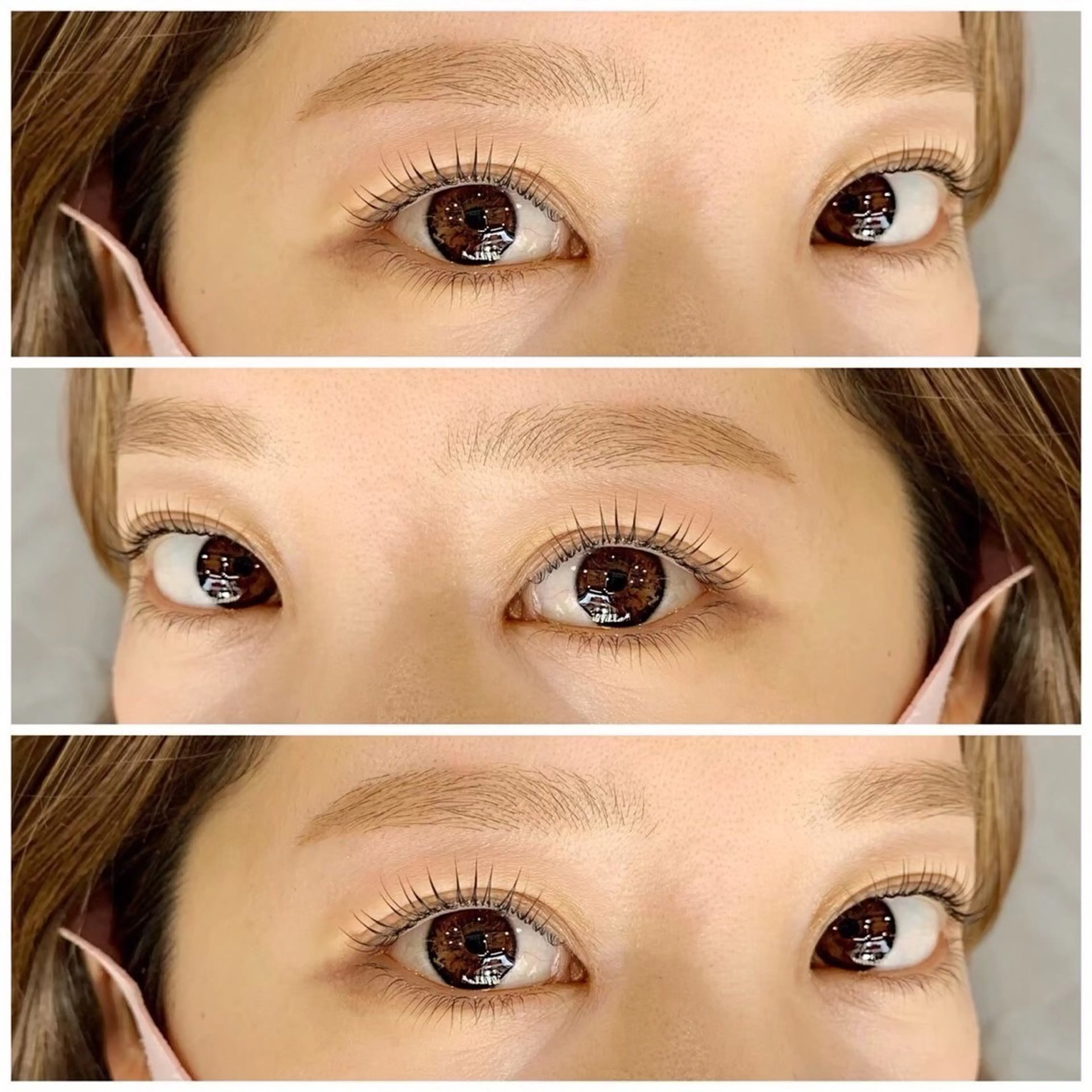 マツエク・マツパ パリジェンヌラッシュリフト Lucia 麻生のマツエク・マツパデザイン