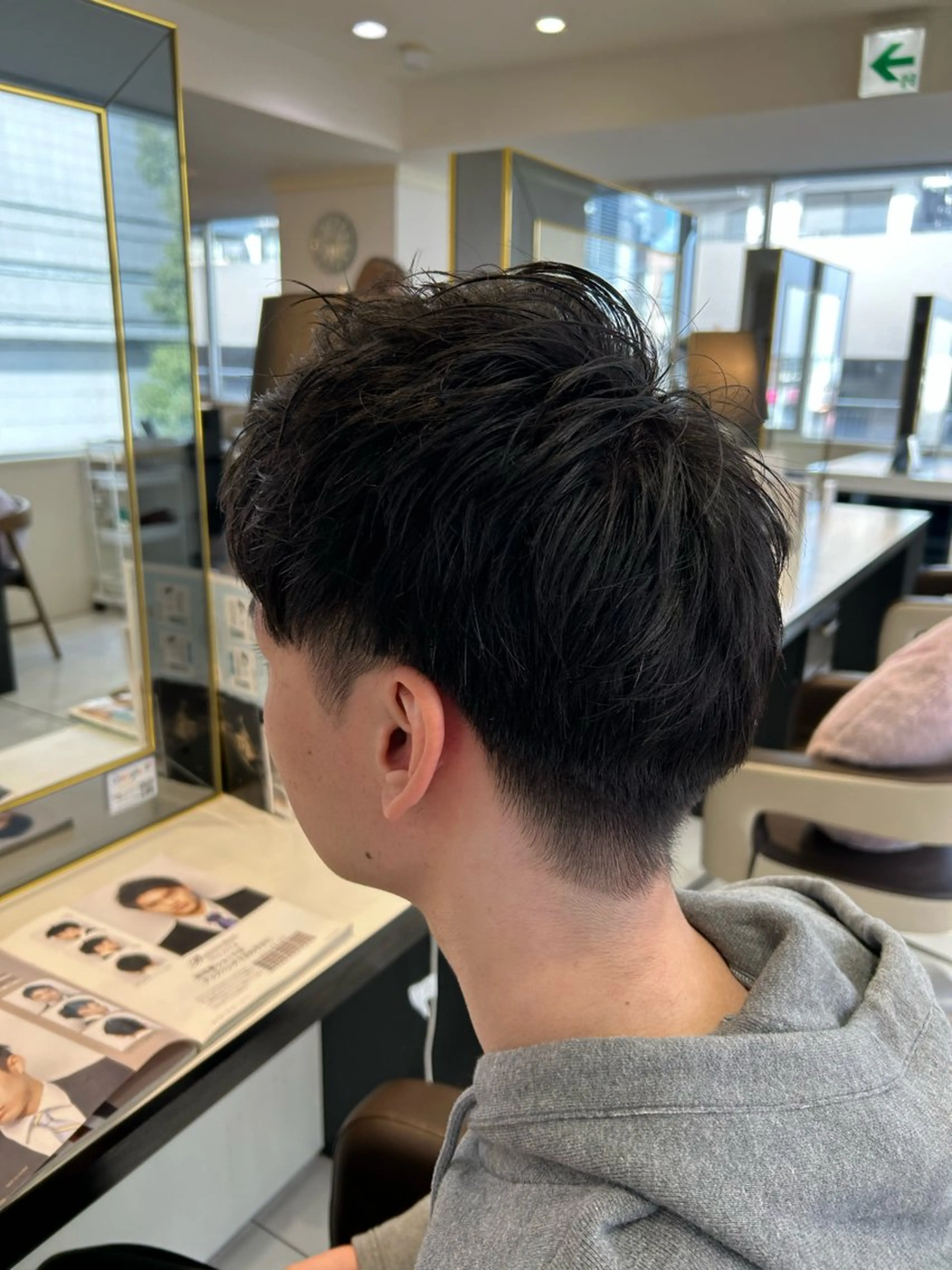 ショート メンズ カット 小田切 栄司のヘアスタイル