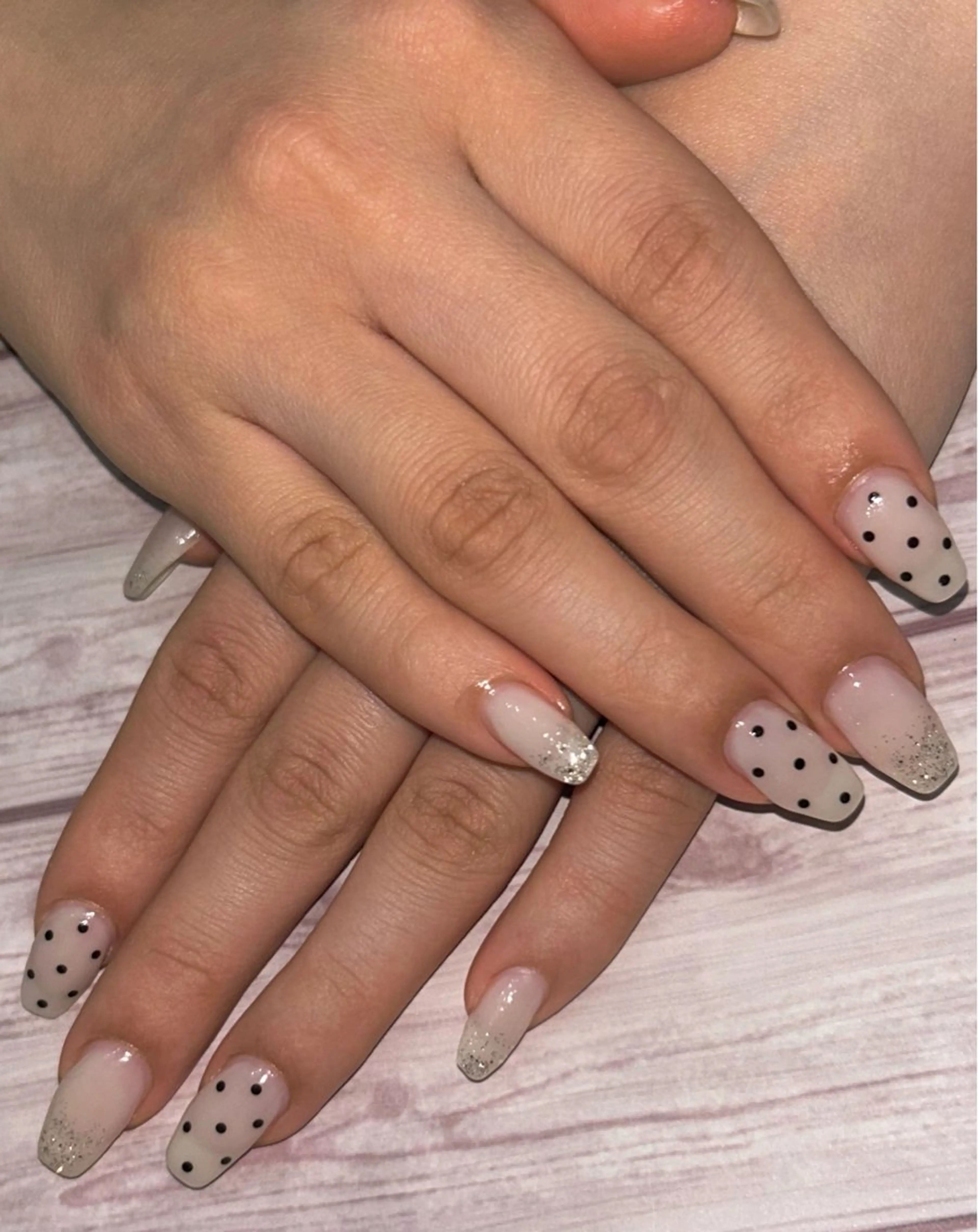 ネイル ドット ハンドネイル MYu Beauty Salon YURIのネイルデザイン