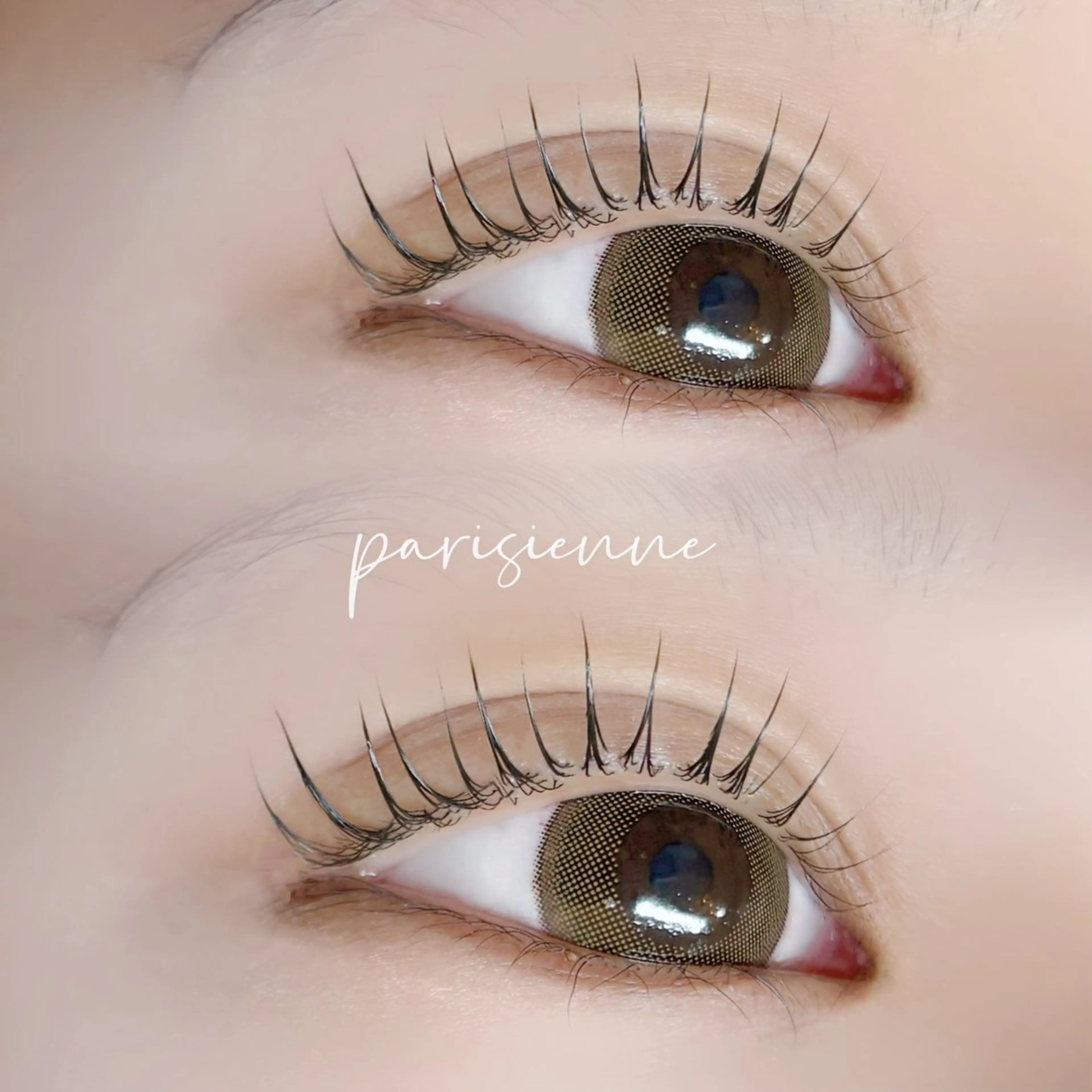 🦋パリジェンヌラッシュリフトorまつげパーマ【韓国風束感仕上げ】の写真