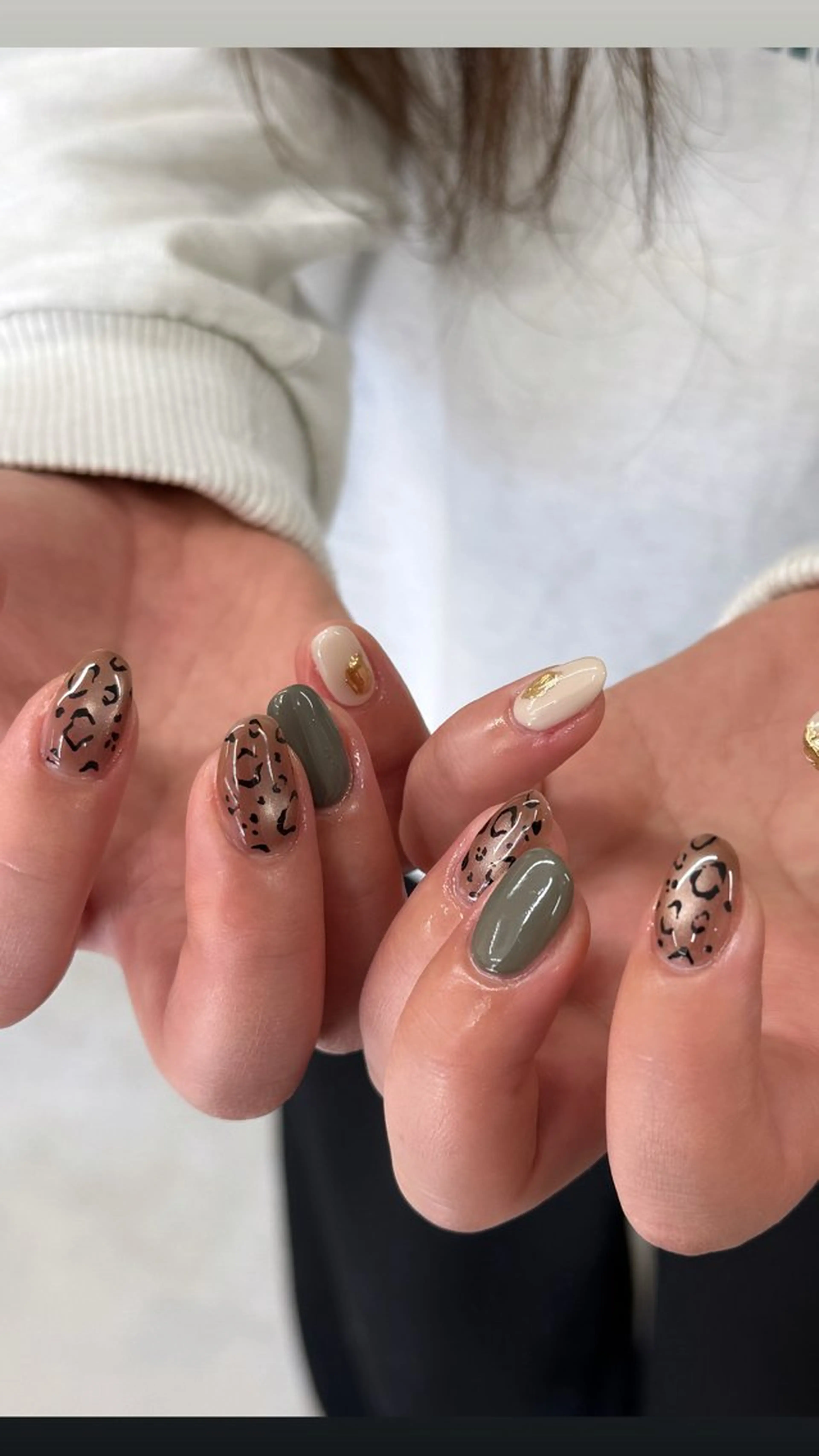 ネイル ハンドネイル 五百路 蛍来のネイルデザイン