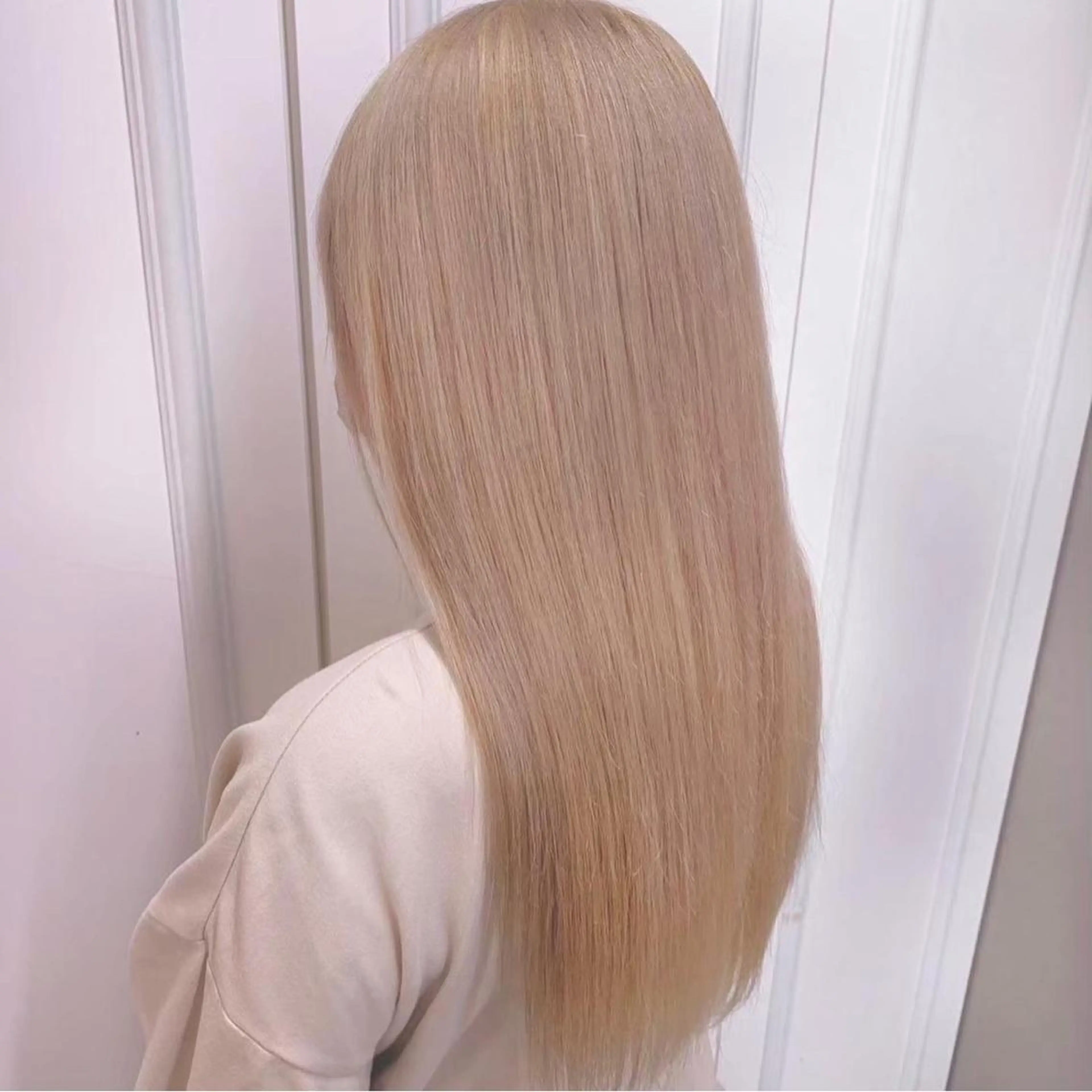 11月12月限定🤍早い者勝ち💖ブリーチありダブルカラー（ケアブリーチ込）➕カット➕髪質改善トリートメント（艶髪）の写真