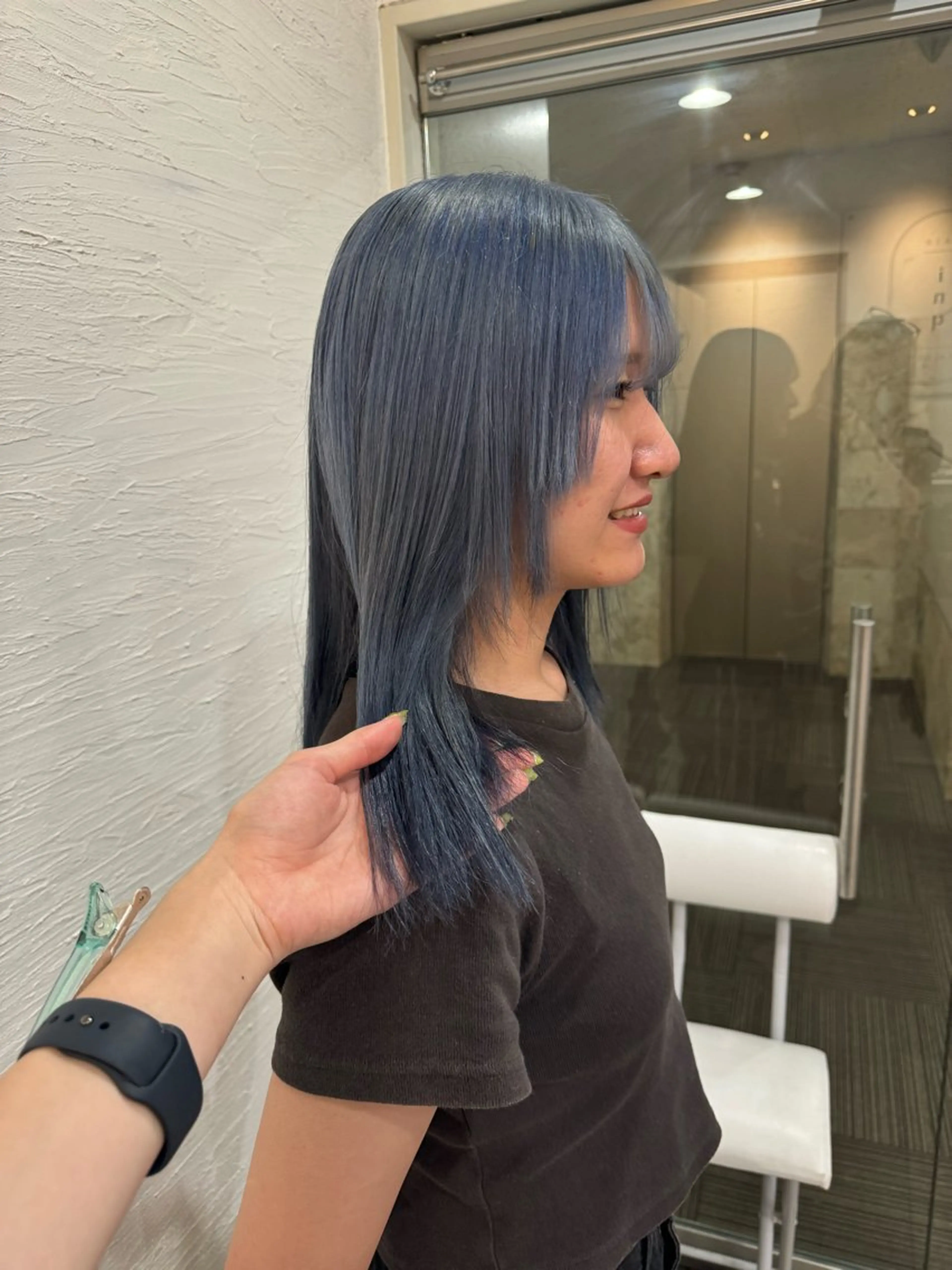 セミロング ヘアカラー トリートメント ミユル/ 盛れるエクステ🎀✨のヘアスタイル