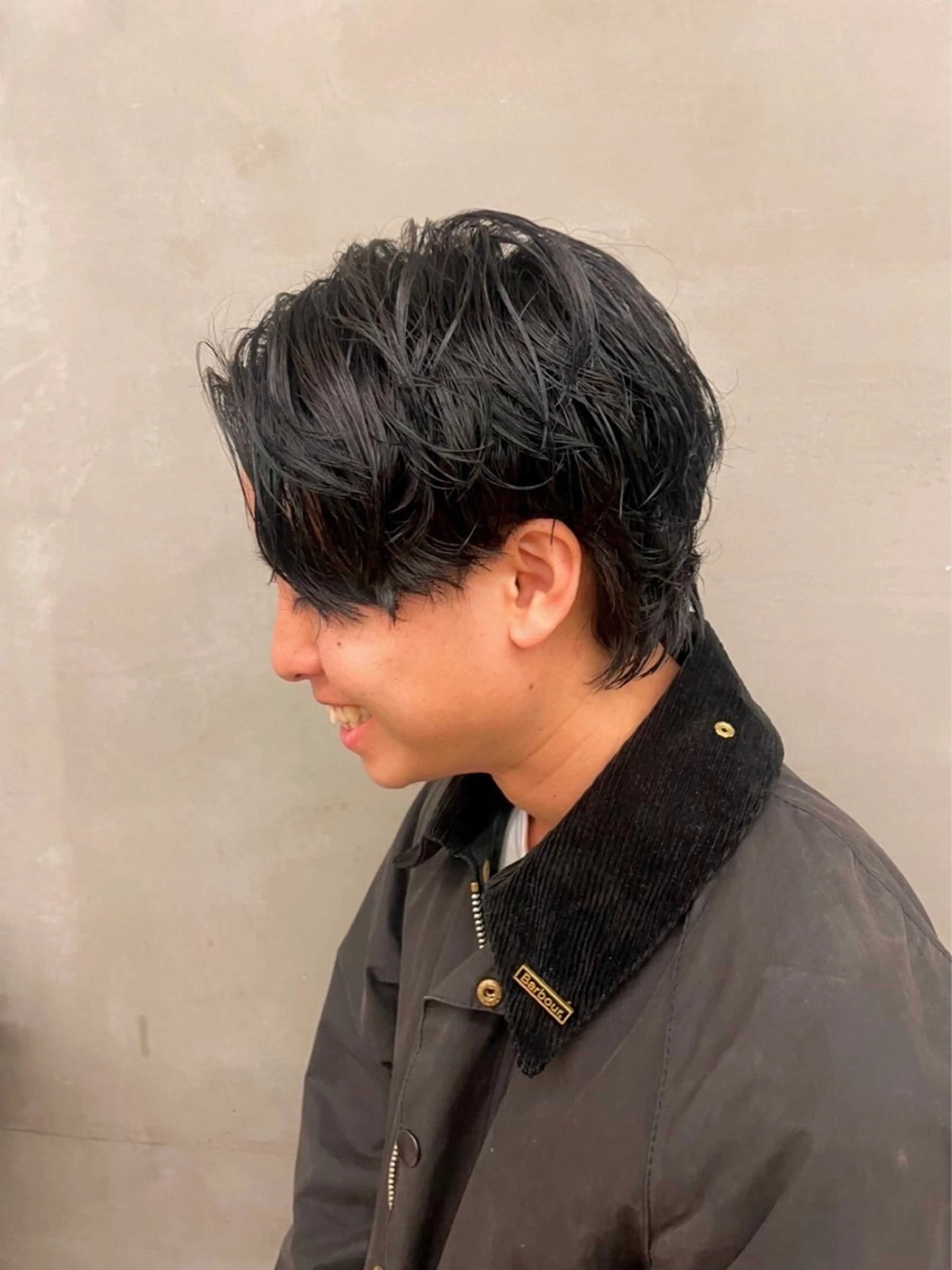 パーマ メンズ kana /表参道/shortのヘアスタイル