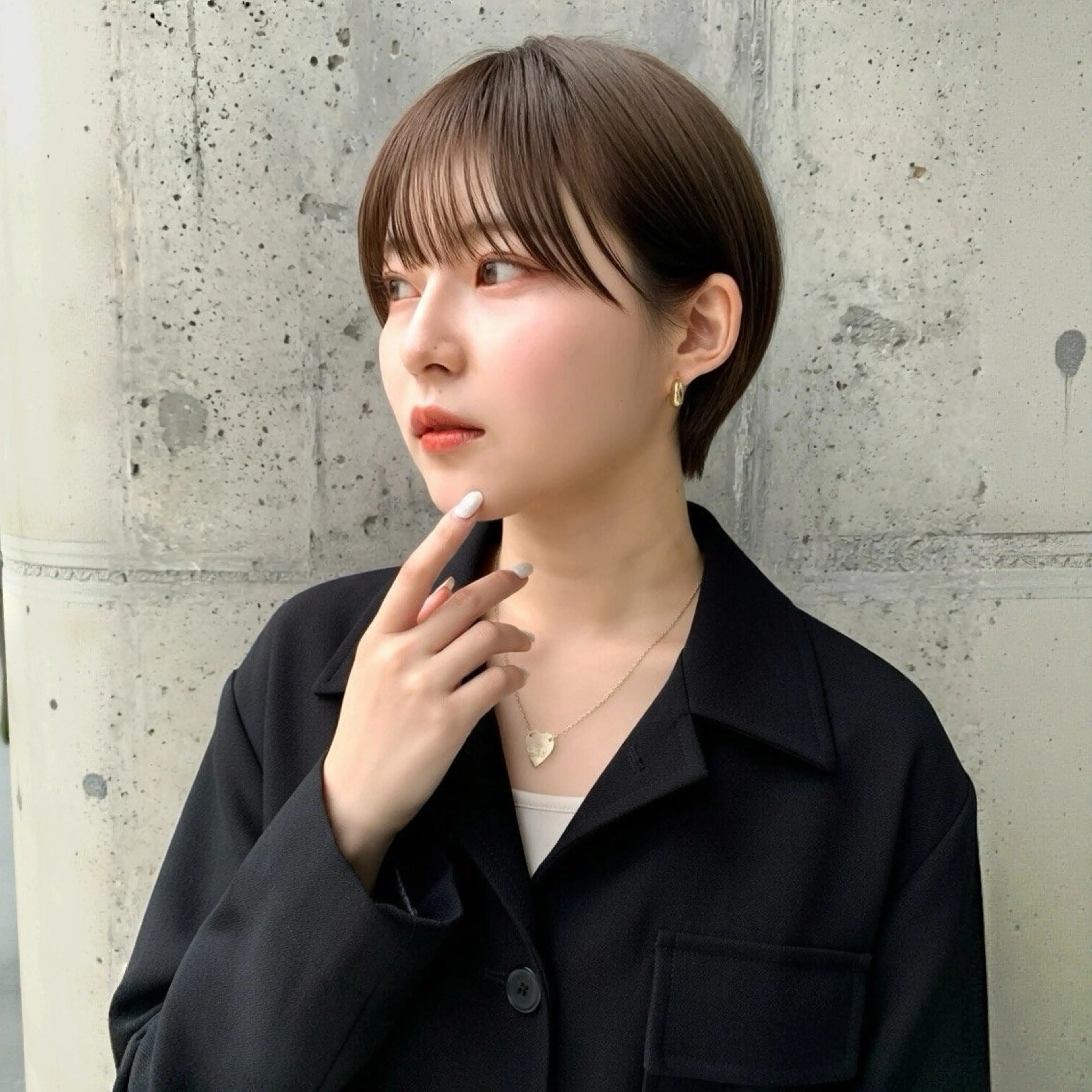 ショート D.I.E.V.A錦糸町店所属・🫧似合わせショート 🫧レイヤー/清野のヘアスタイル