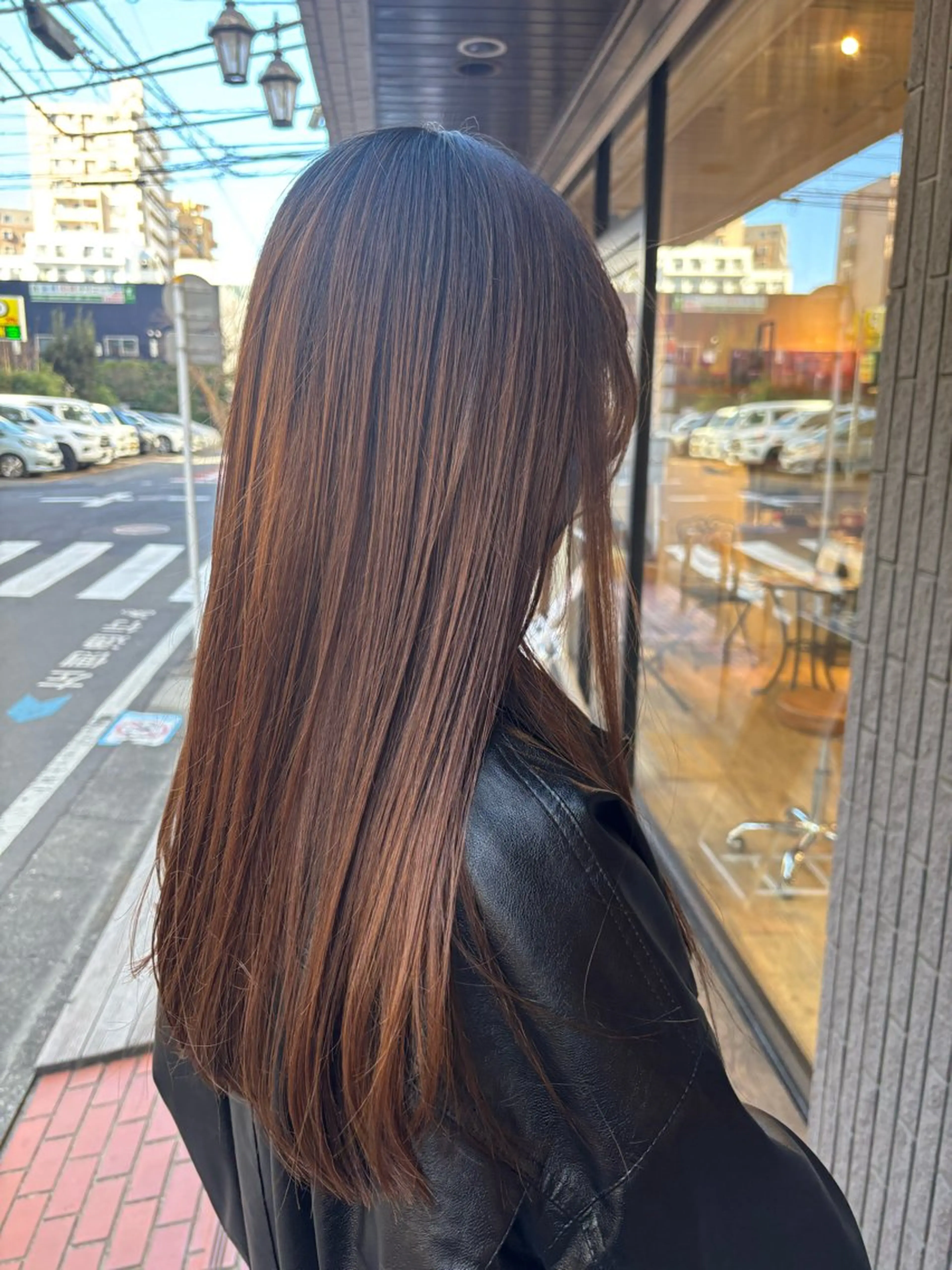 ロング カット ゆうこ🍀髪質改善/ ストレート/艶カラーのヘアスタイル