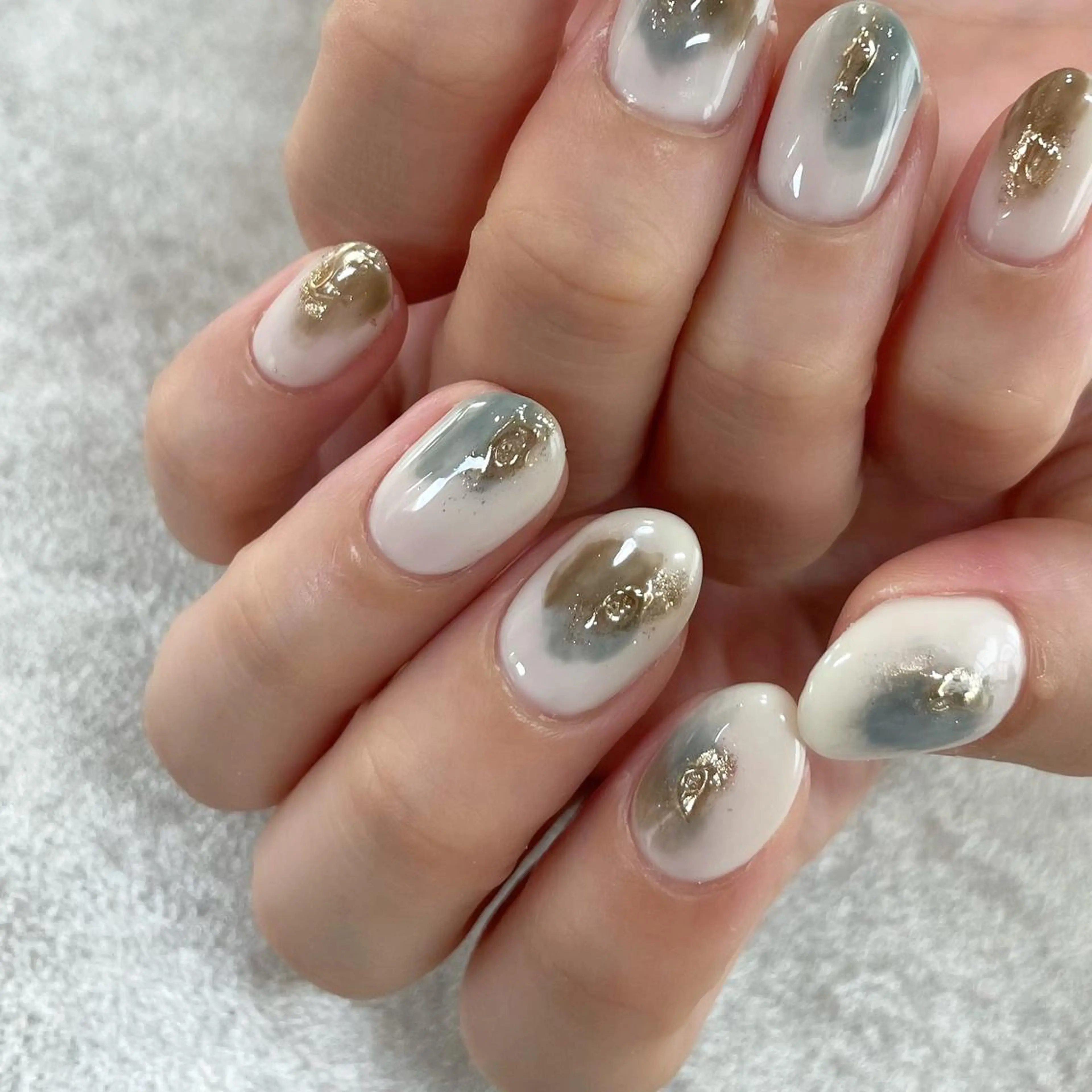 ネイル ジェルネイル 東 千夏のネイルデザイン