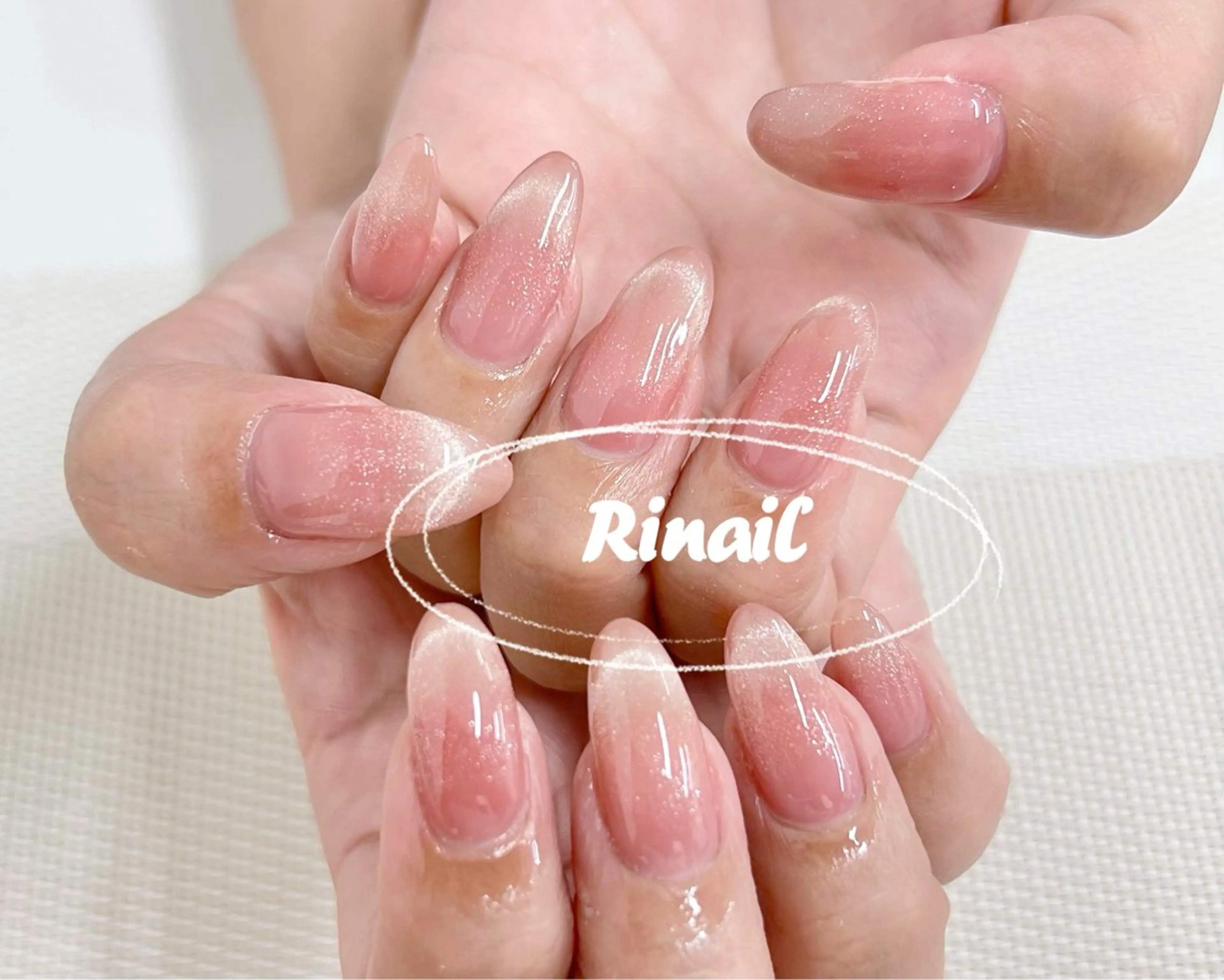 ネイル アートネイル チークネイル 長さ出し フラッシュネイル フットネイル ハンドネイル フットネイル ハンドケア YK Rinのネイルデザイン