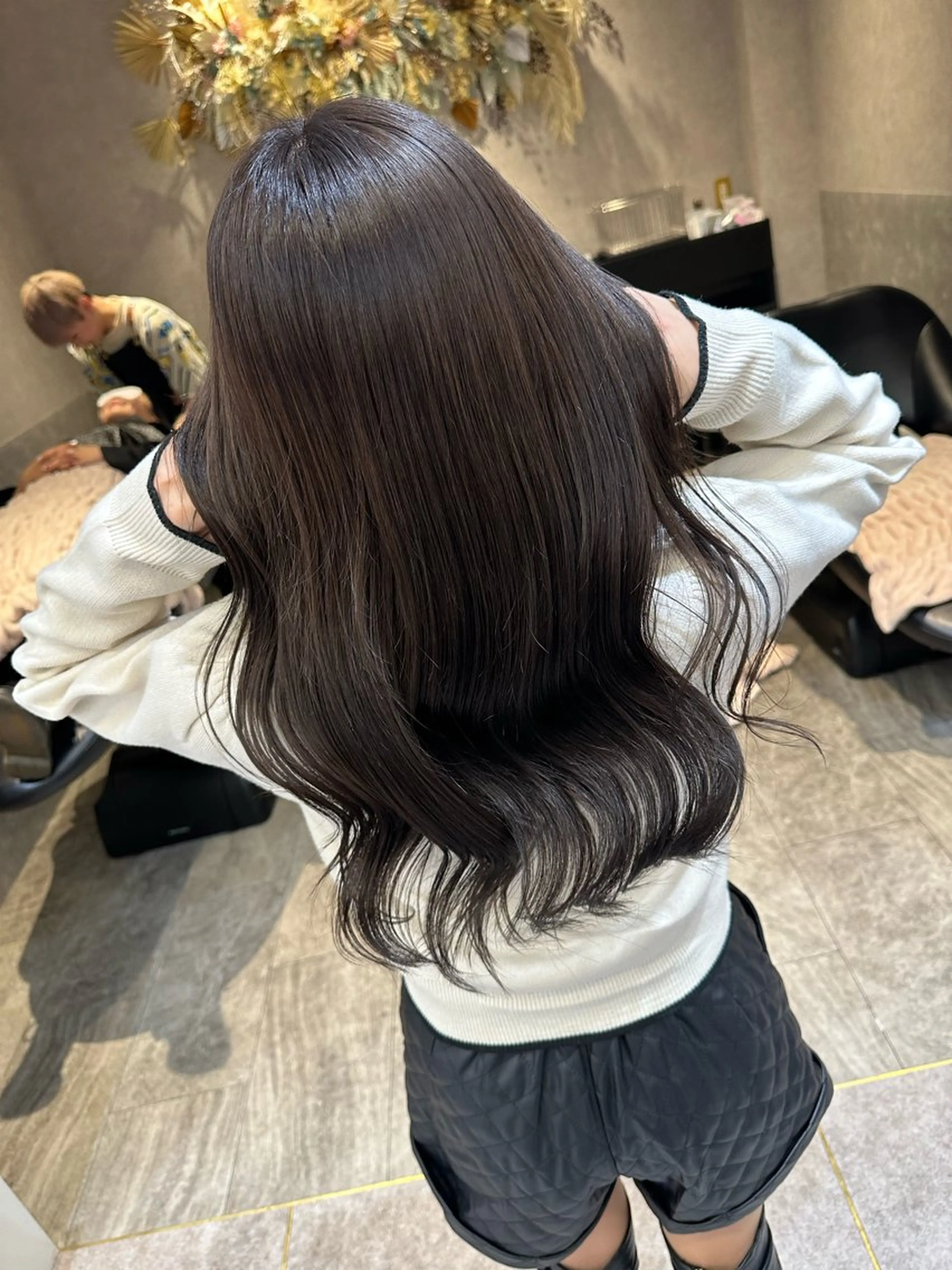 ロング エクステ ロング 🍒楓🍒北九州1 艶カラー作る人🎨のヘアスタイル