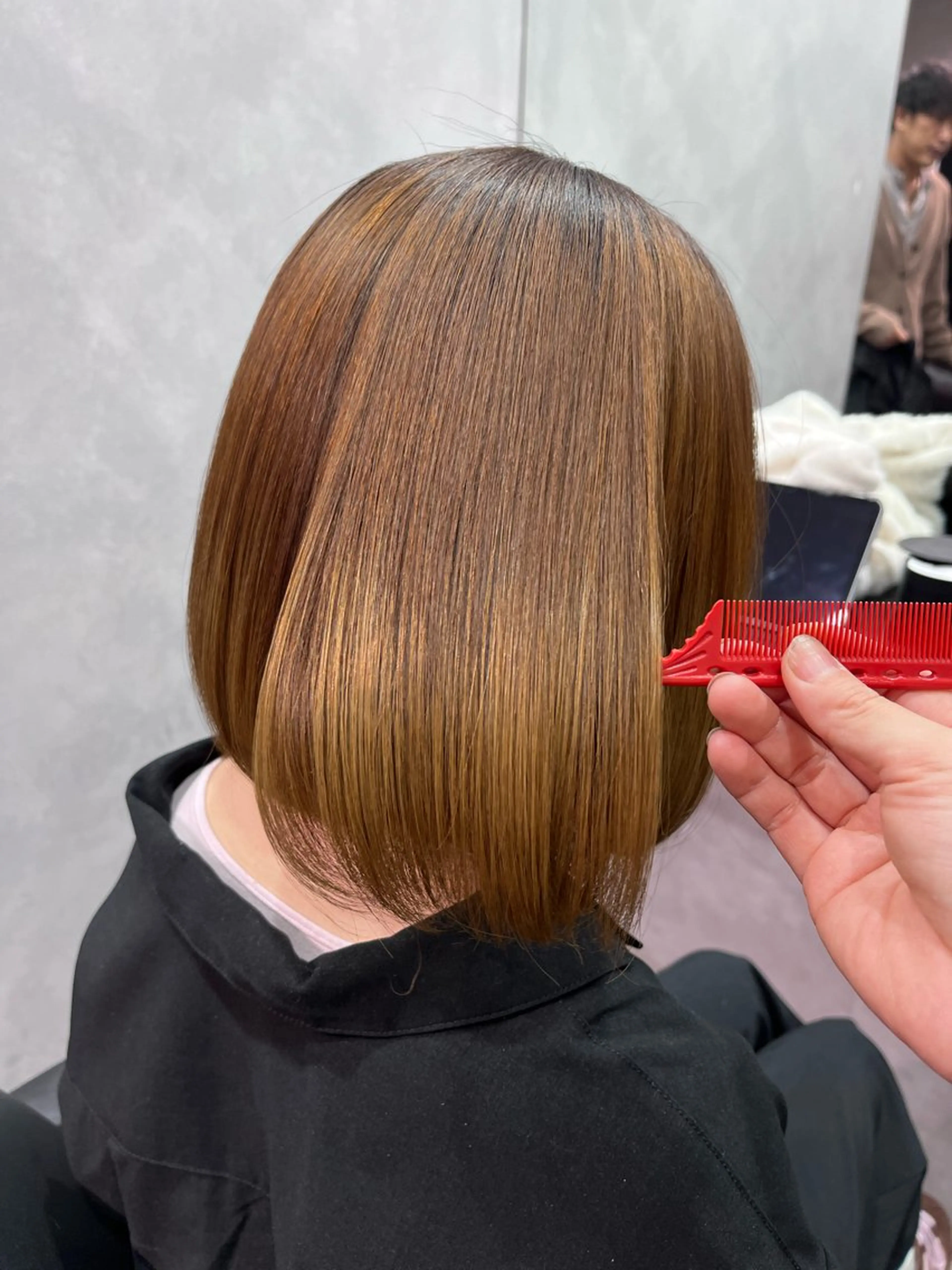 ショート パーマ くせ毛 ストレートパーマ 縮毛矯正 トリートメント 美髪艶髪✨️/千種 さなのヘアスタイル