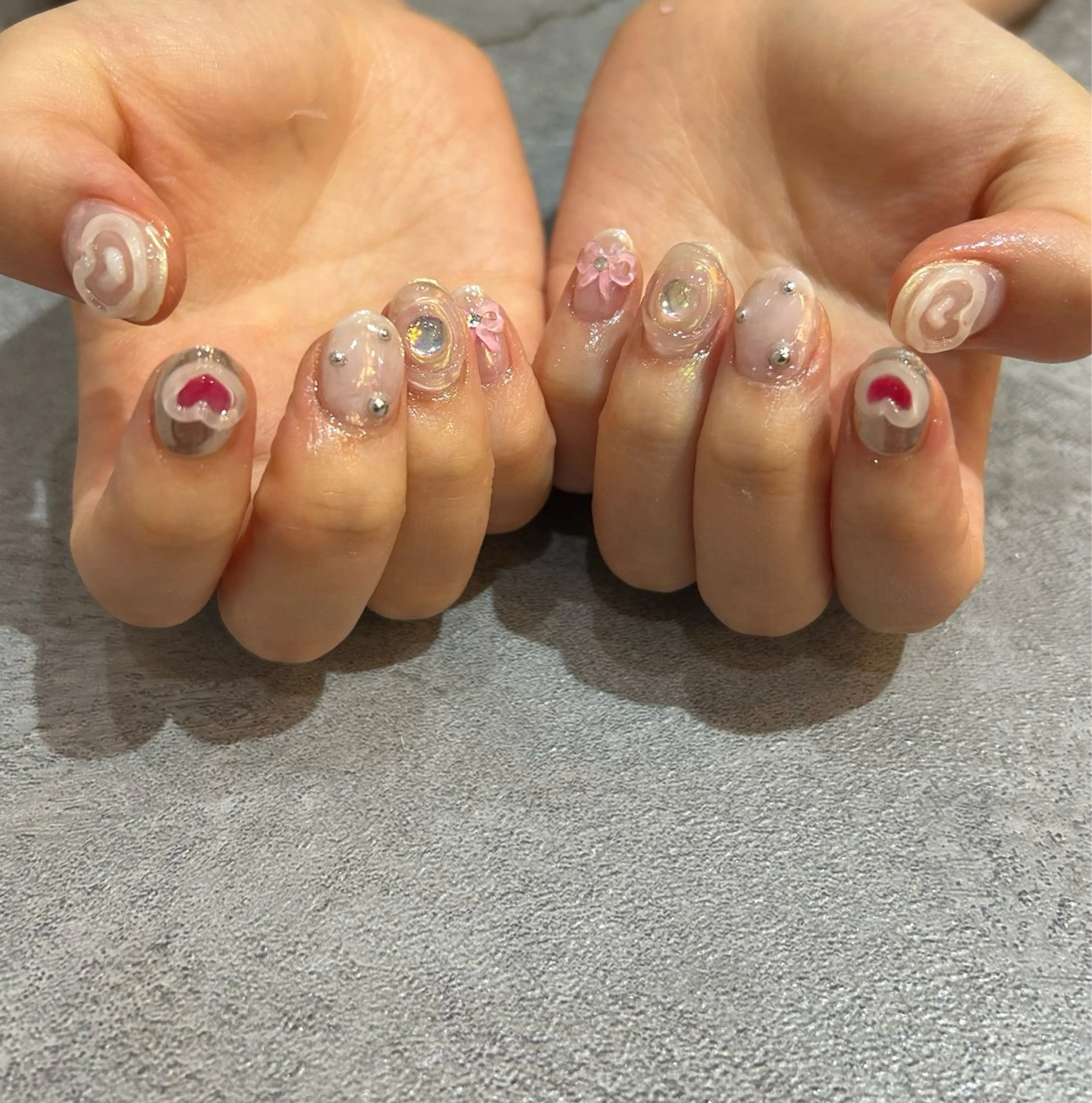 ネイル ハンドネイル 平出 こころのネイルデザイン