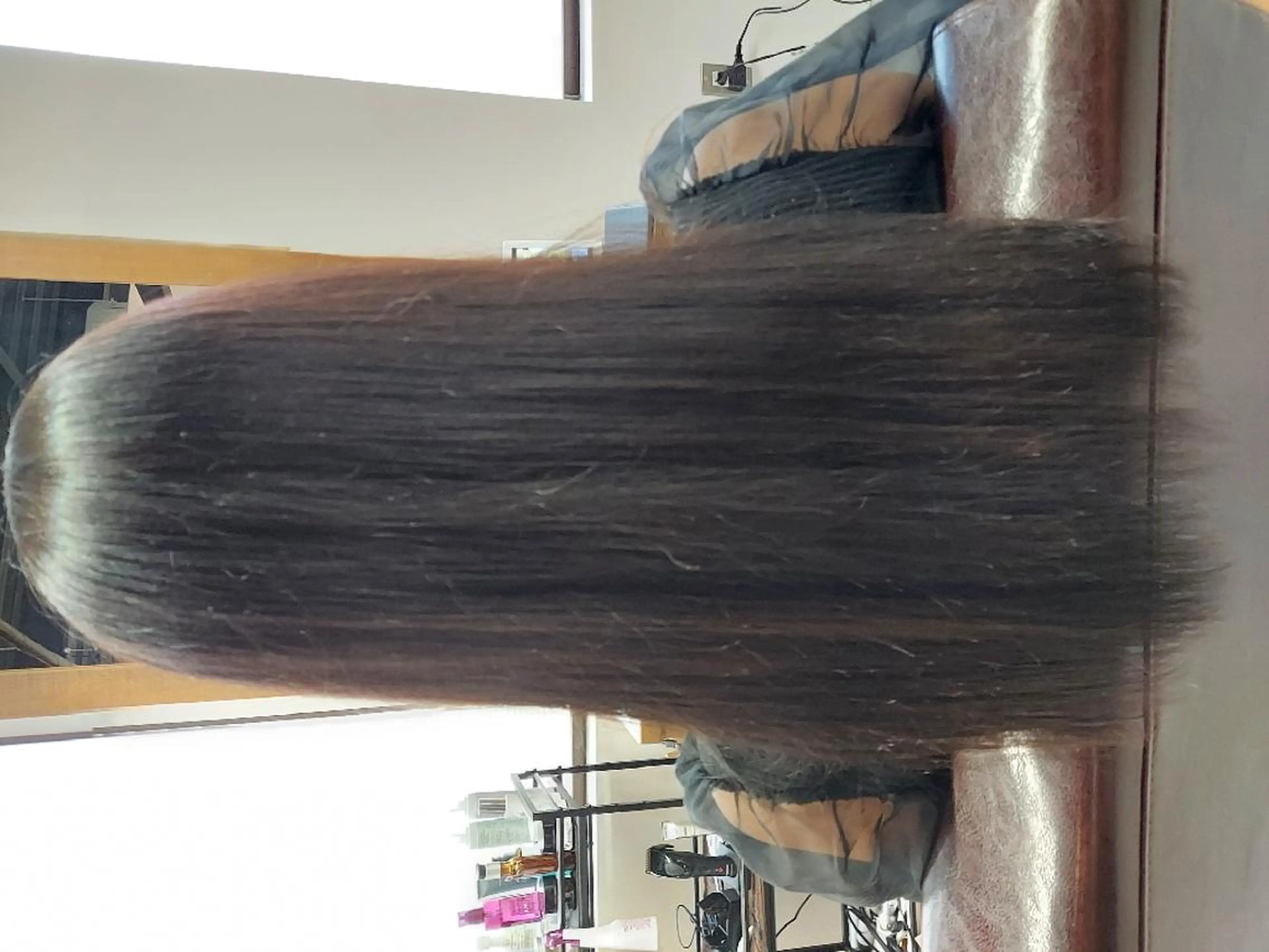 ロング カラー ブラウンカラー ダークブラウン ROSSO 春日部店のヘアスタイル