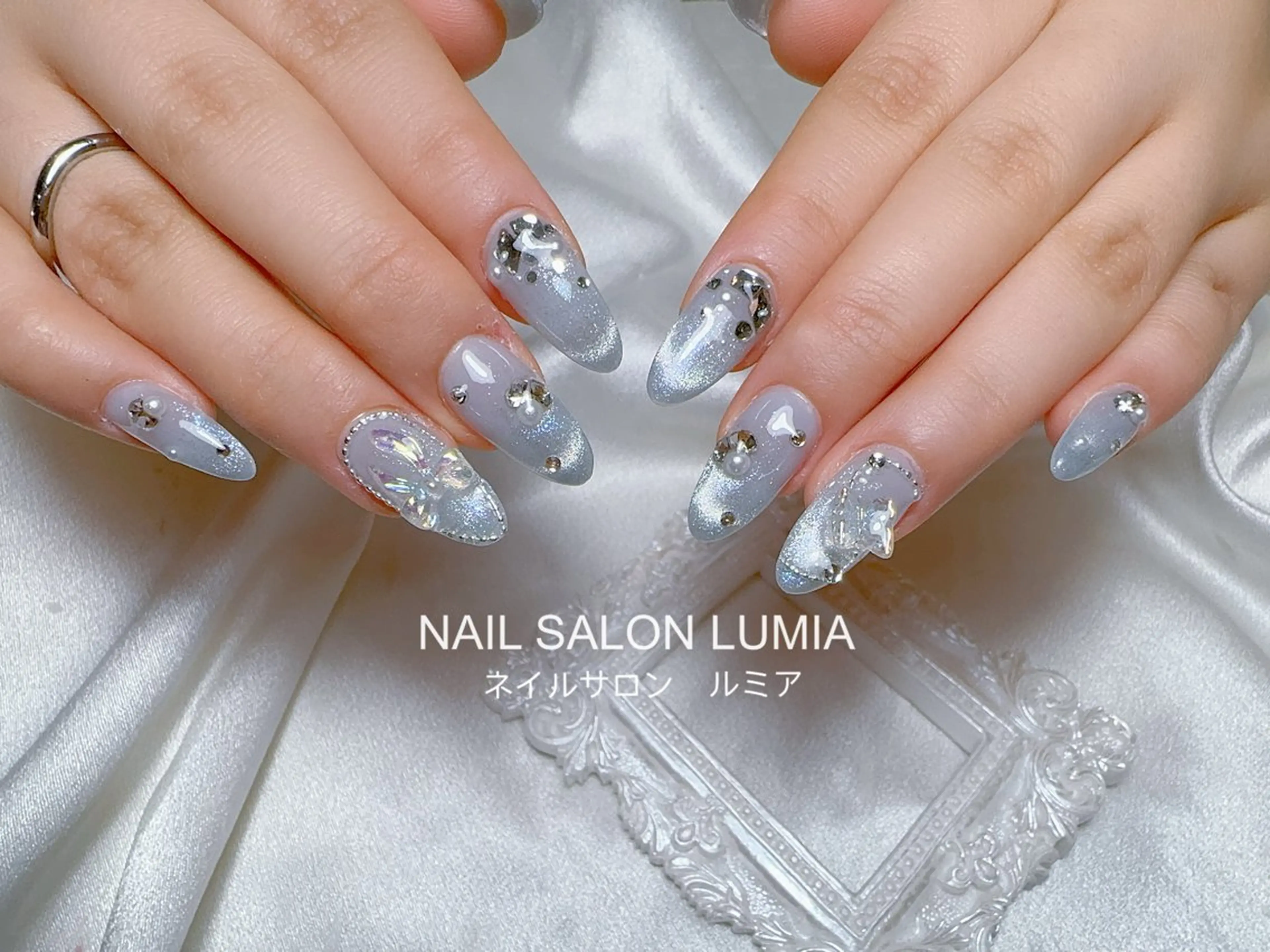 ネイル ハンドネイル ネイルサロン ルミア Lumia 店長のネイルデザイン