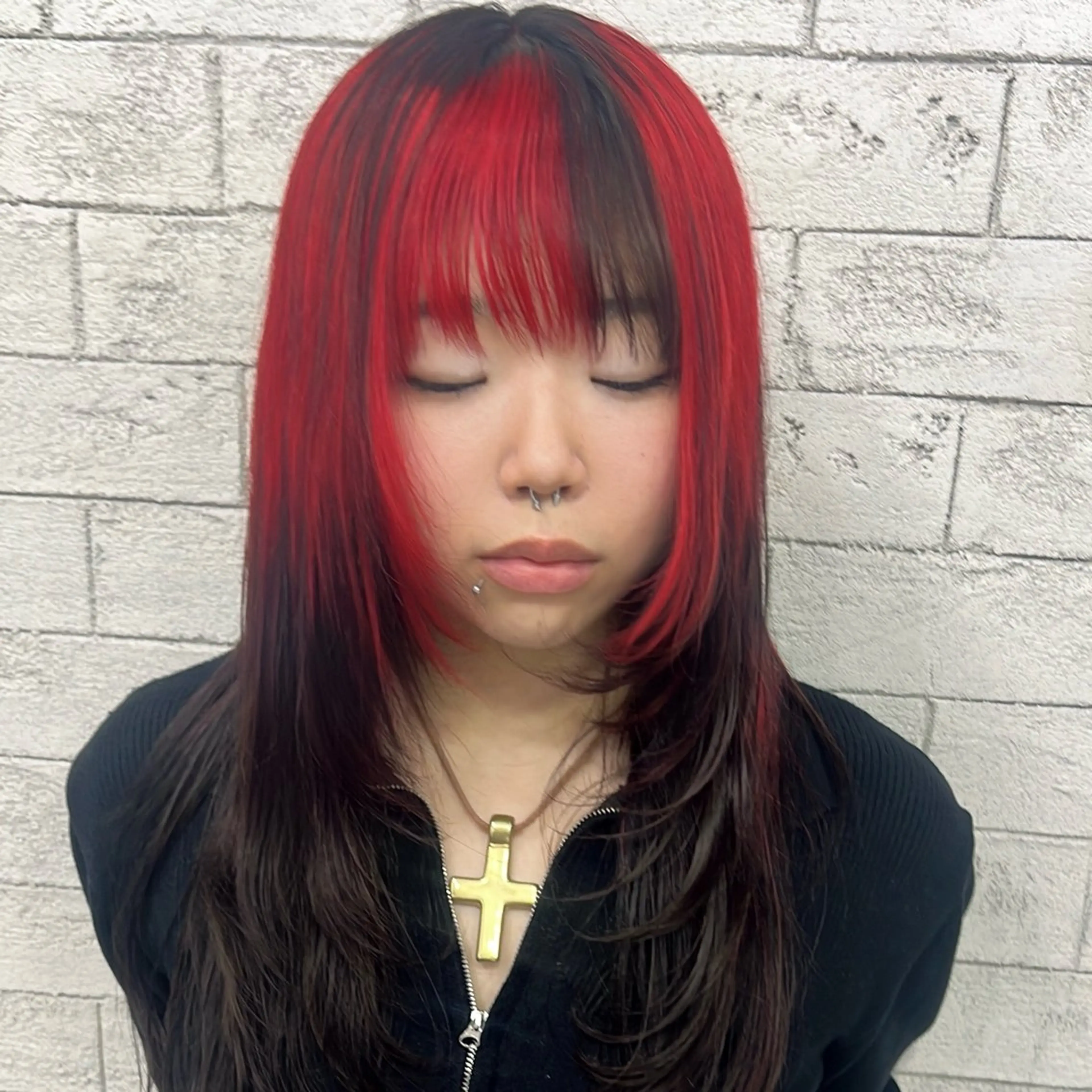 ロング prize🤍ྀི kana🖤ྀིのヘアスタイル