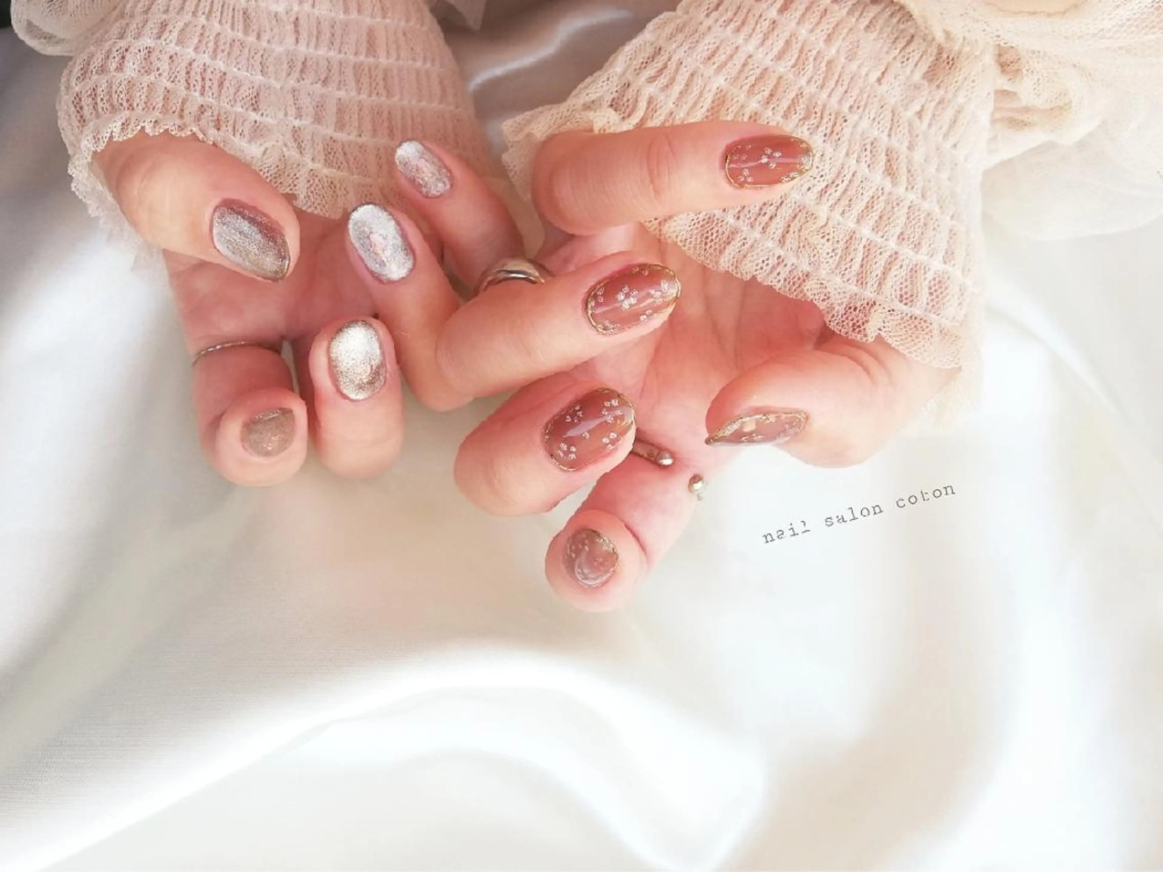 ネイル 🥀ネイルサロン cotonコトン🥀のネイルデザイン