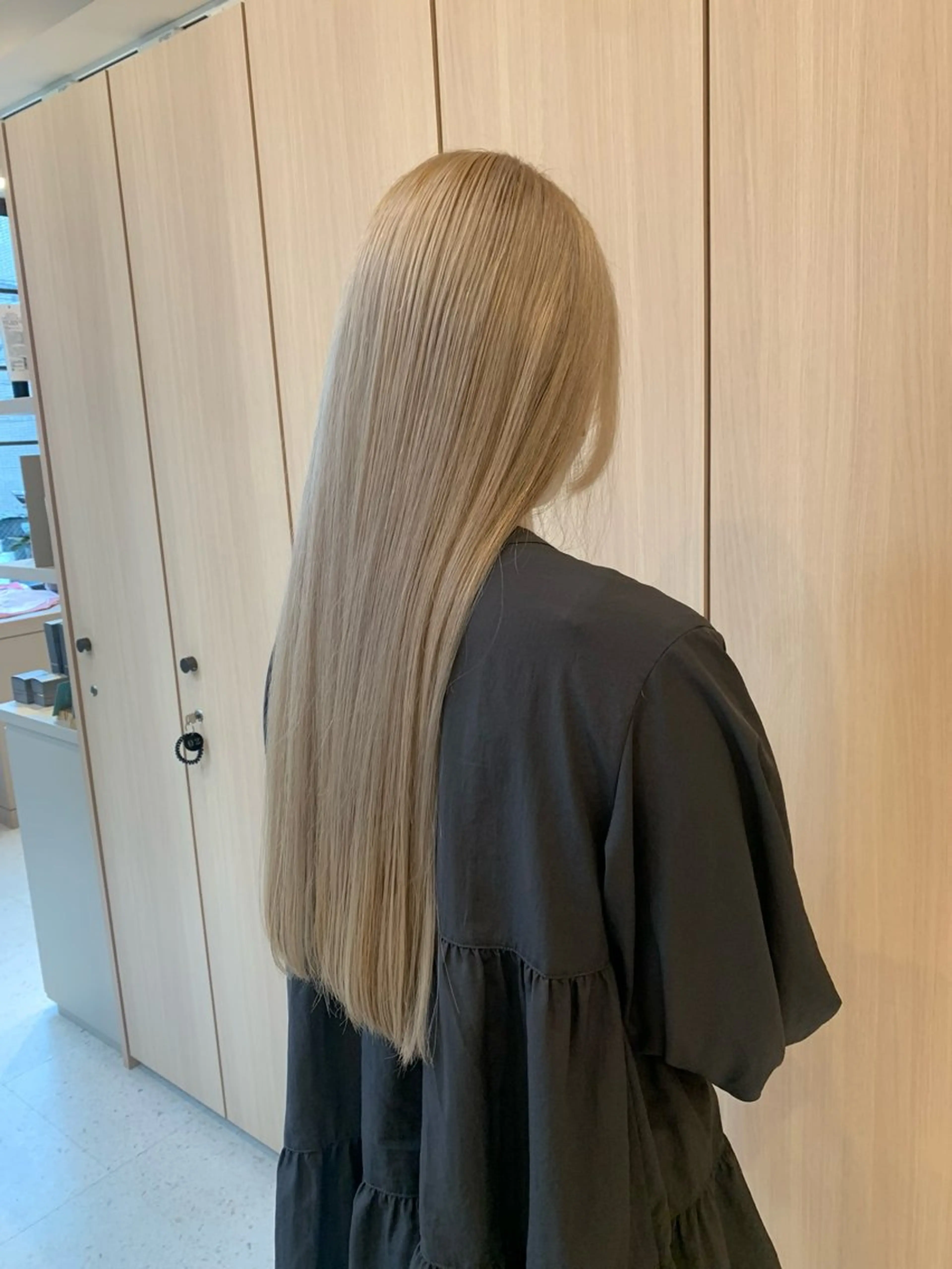 カット+ダブルカラーの写真