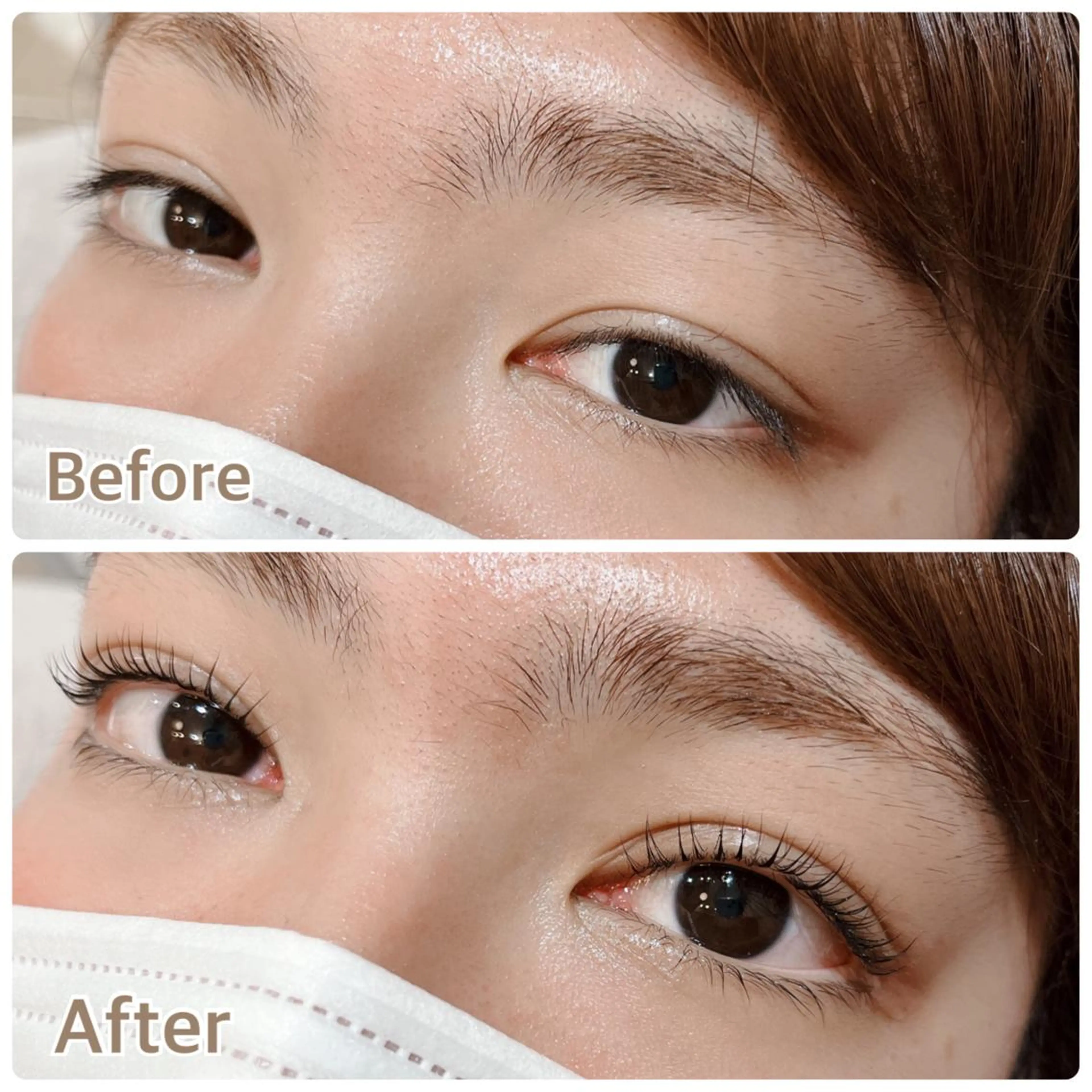 マツエク・マツパ 一重×まつ毛パーマ 渋谷 志保の眉毛・アイブロウイメージ