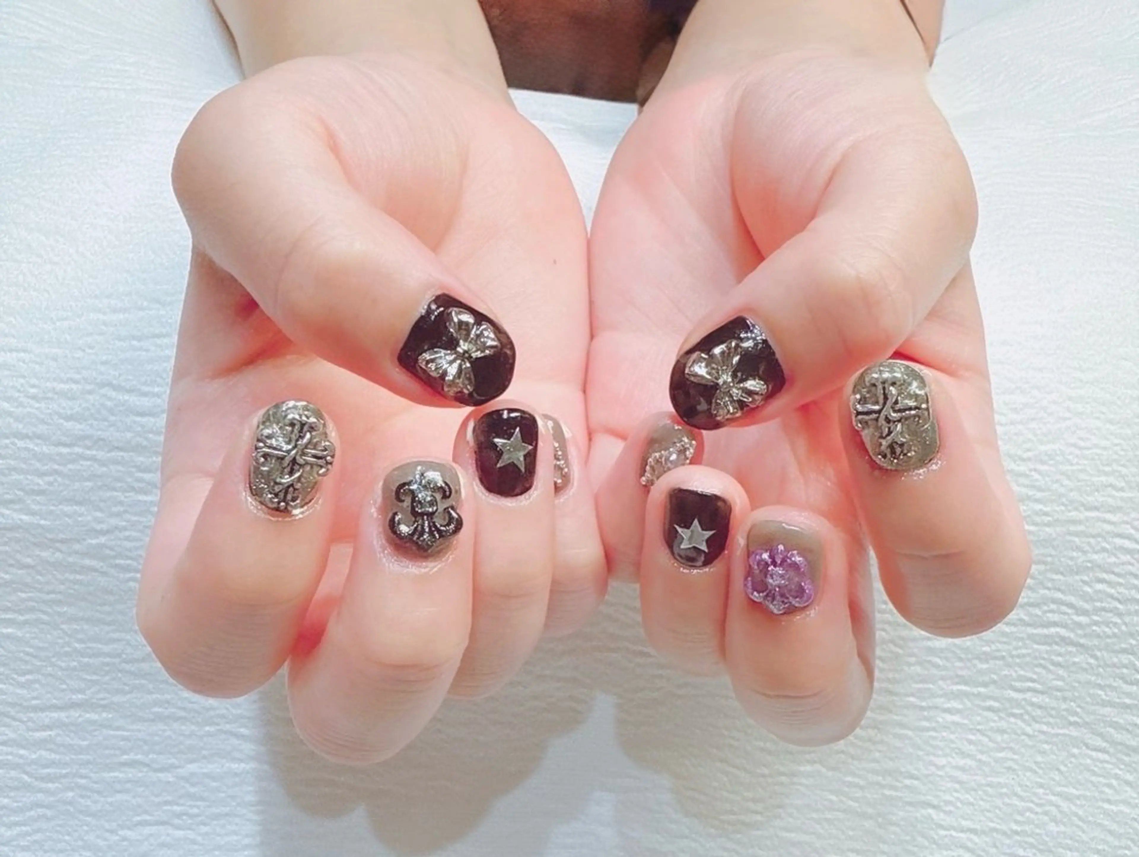 ネイル ハンドネイル ハンドケア NailSalon✨ Écrinエクランのネイルデザイン