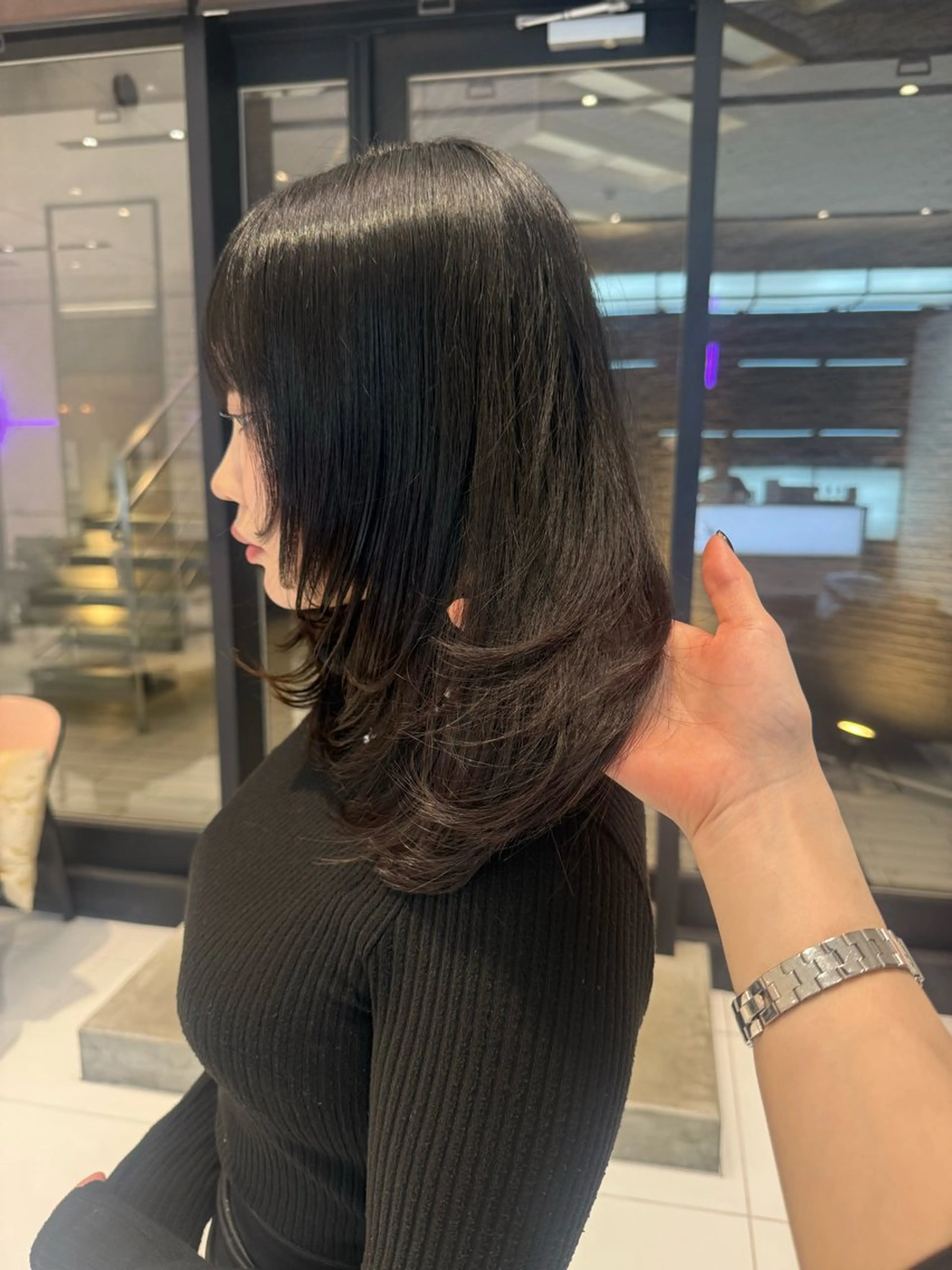 セミロング カット keen吉祥寺所属・keen吉祥寺🐆 NAO🩶のヘアスタイル