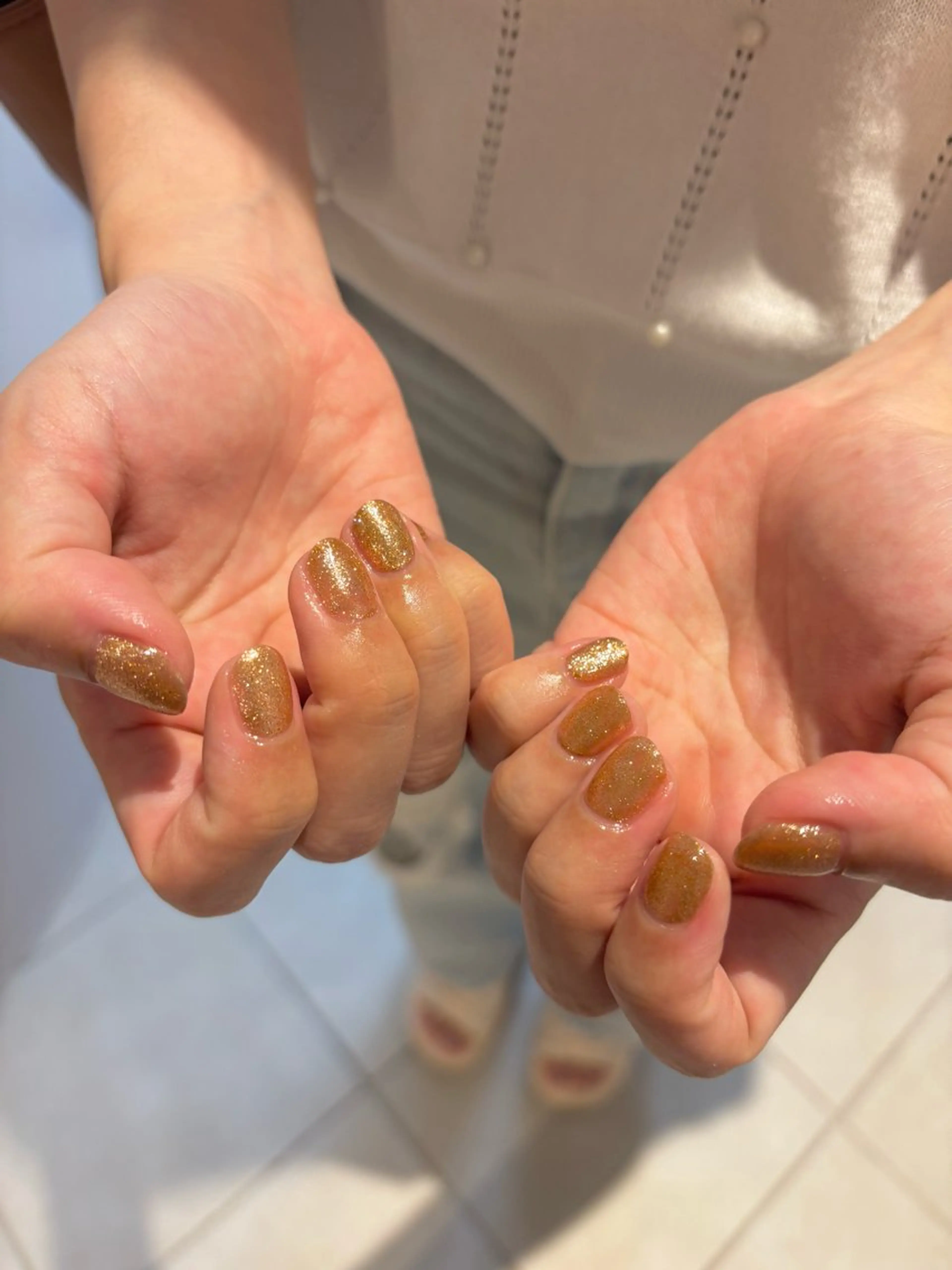 ネイル ラメ(グリッター) DEEokazaki ayakaのネイルデザイン