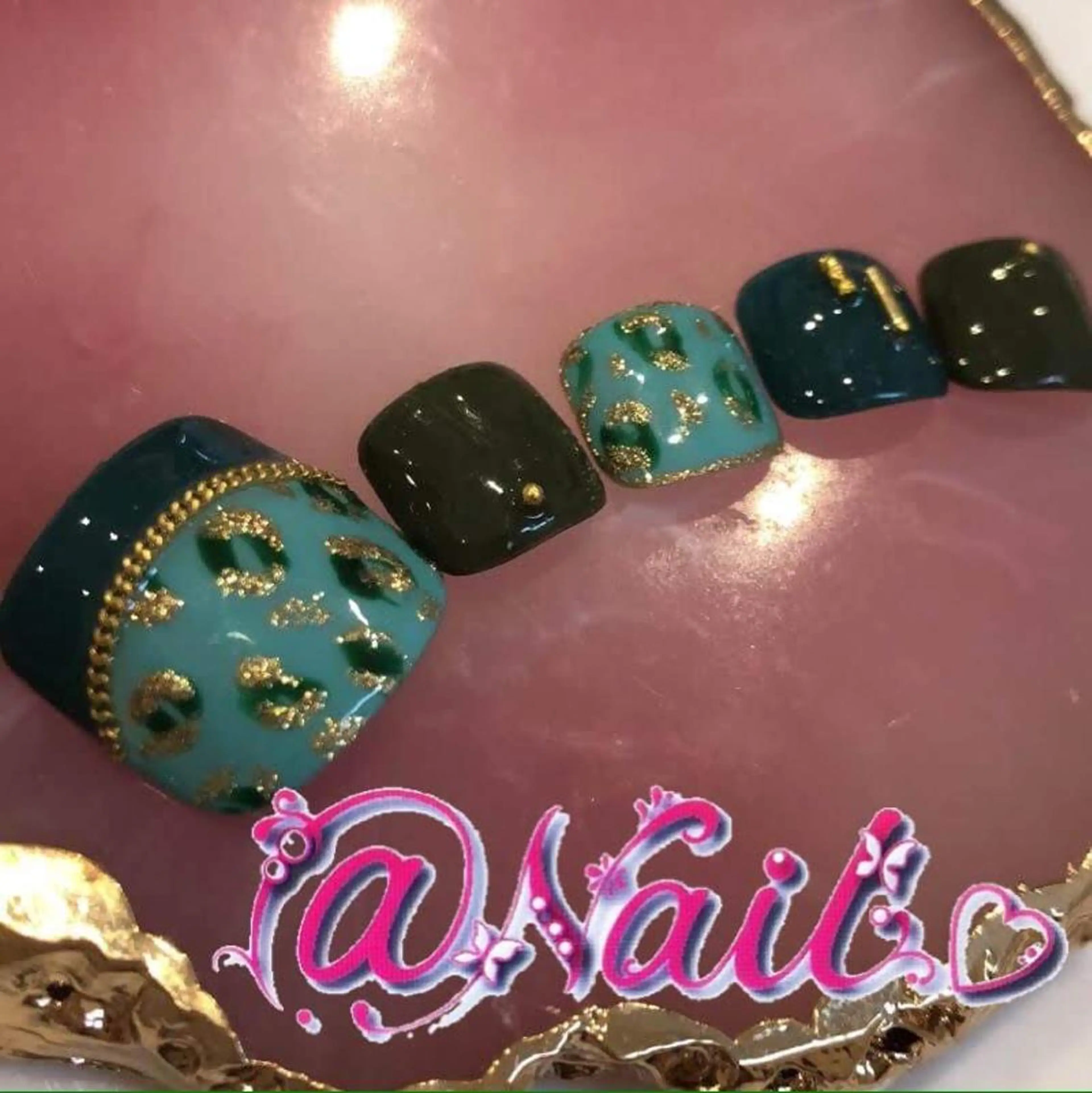 ネイル ネイルチップ 小尾 栞のネイルデザイン