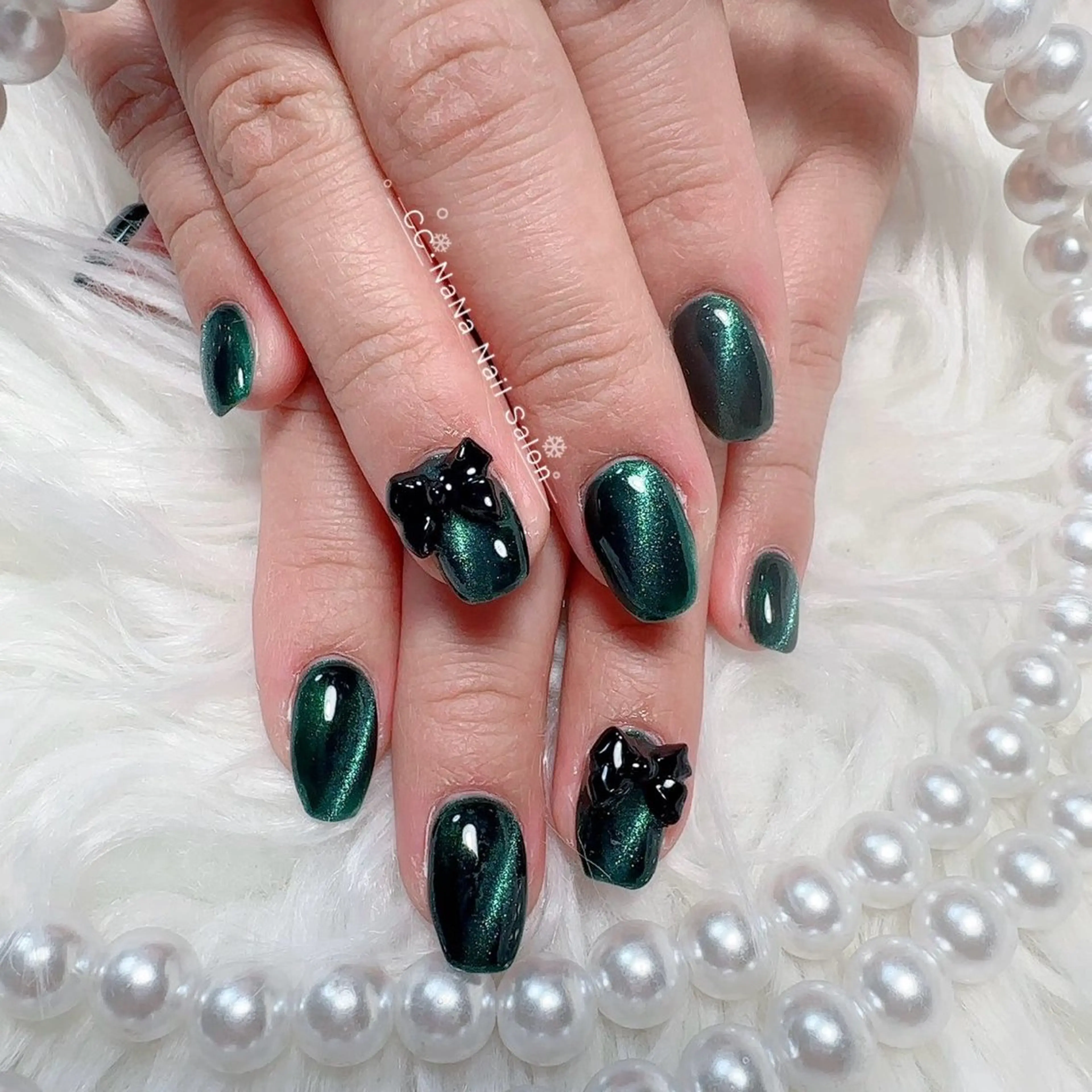 ネイル チークネイル フラッシュネイル ハート キラキラネイル 韓国ネイル ハンドネイル 💎CC・NaNa 韓国風ネイル🌙Cのネイルデザイン