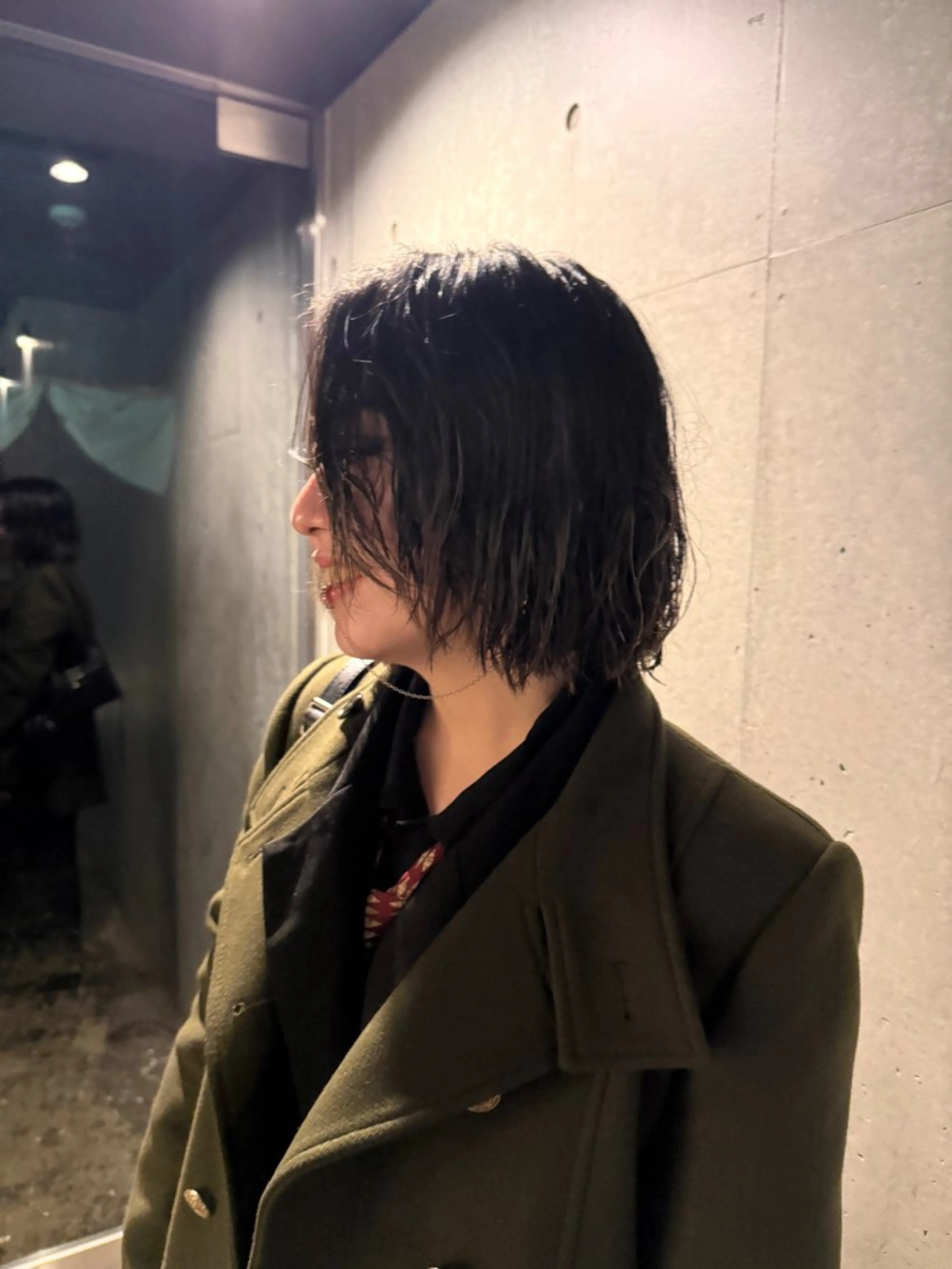 ミディアム パーマ ミディアムパーマ ボブ カット パーマ casi所属・メンズパーマ／ボブ 星本広海のヘアスタイル