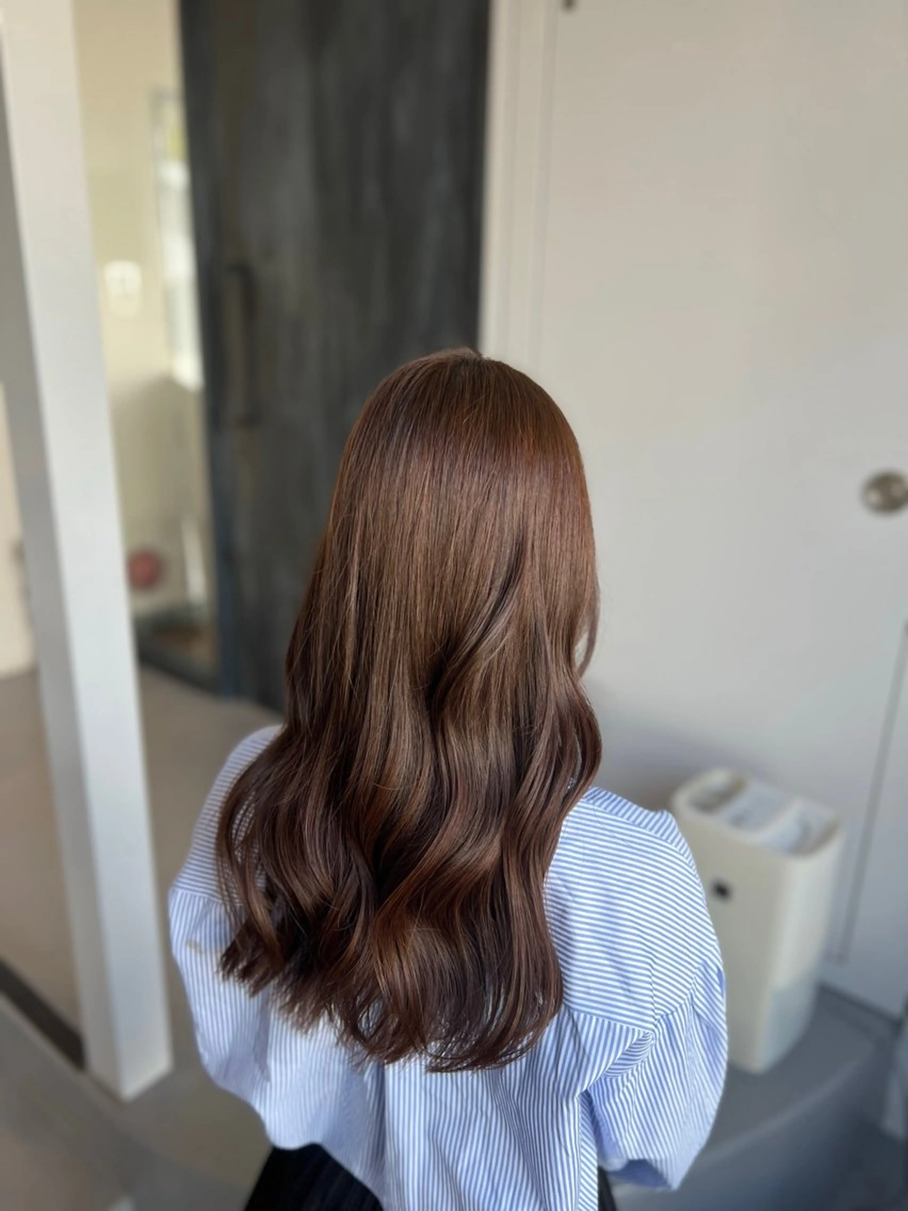 ロング カット ヘアカラー Lafith hair goat大和八木店所属・韓国ヘア/髪質改善 /大和八木/内丸のヘアスタイル