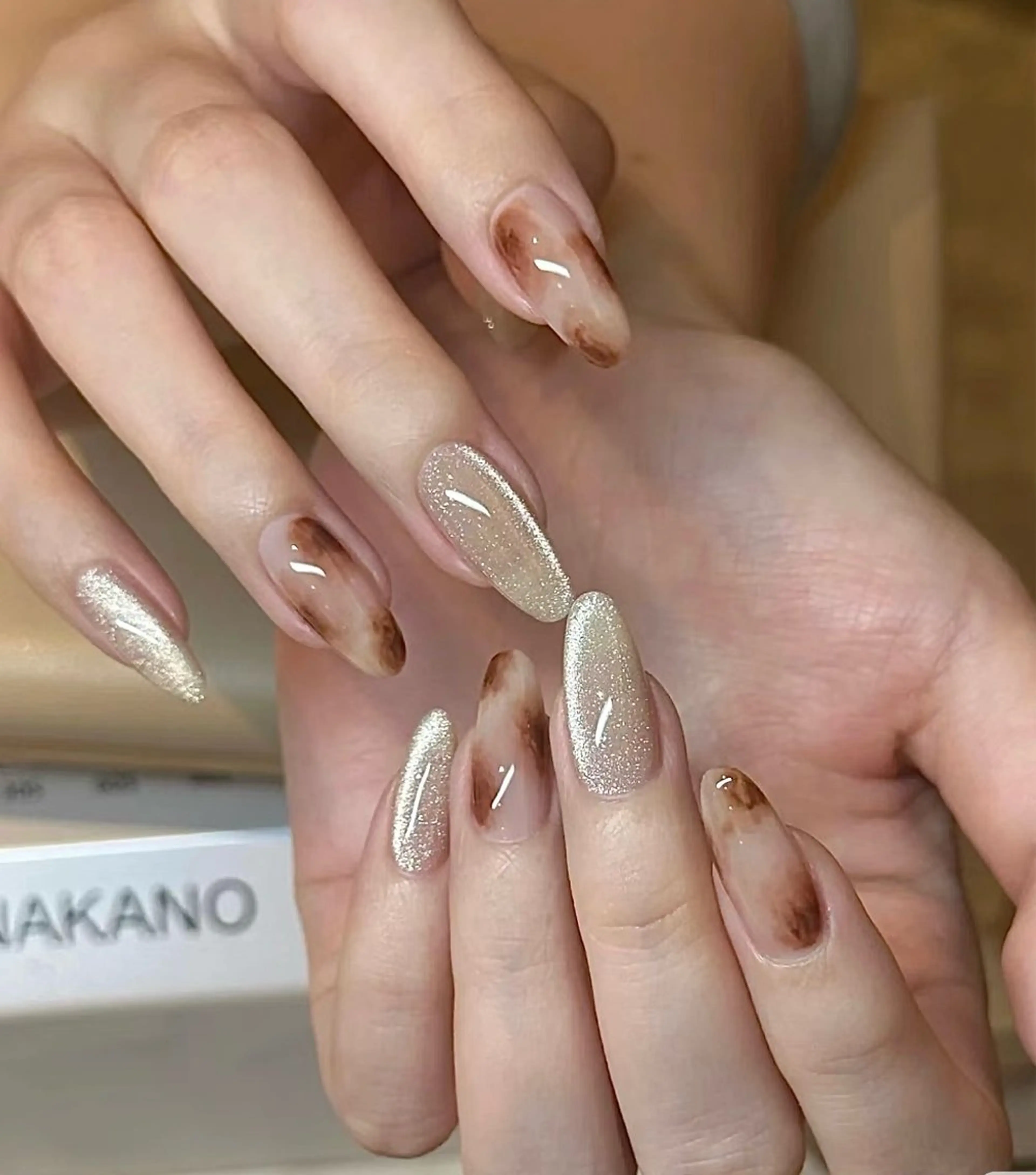 【新規ソフトジェルオフ無料】持ち込みデザインSimple 4本￥6980の写真