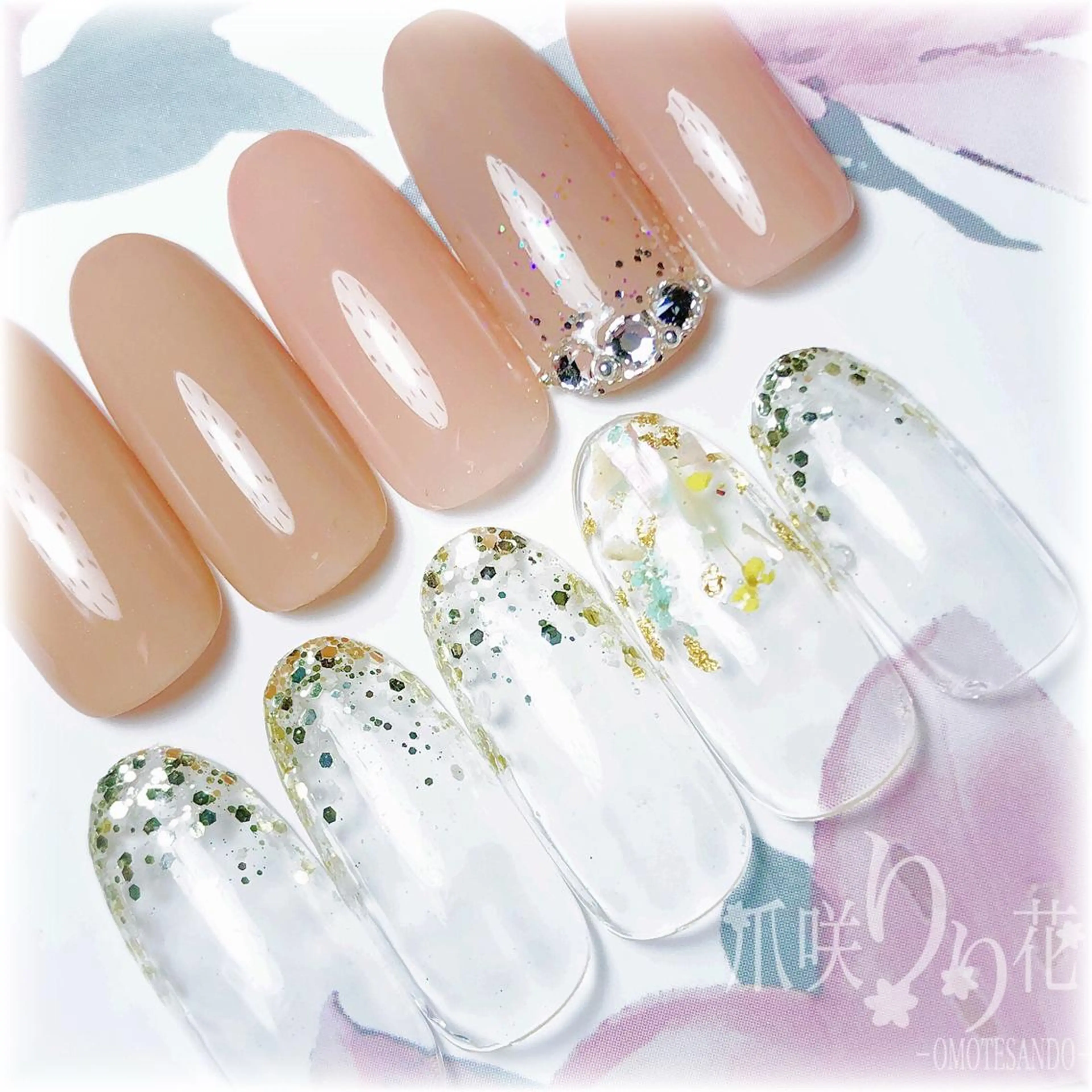 ネイル 爪咲 りり花のネイルデザイン