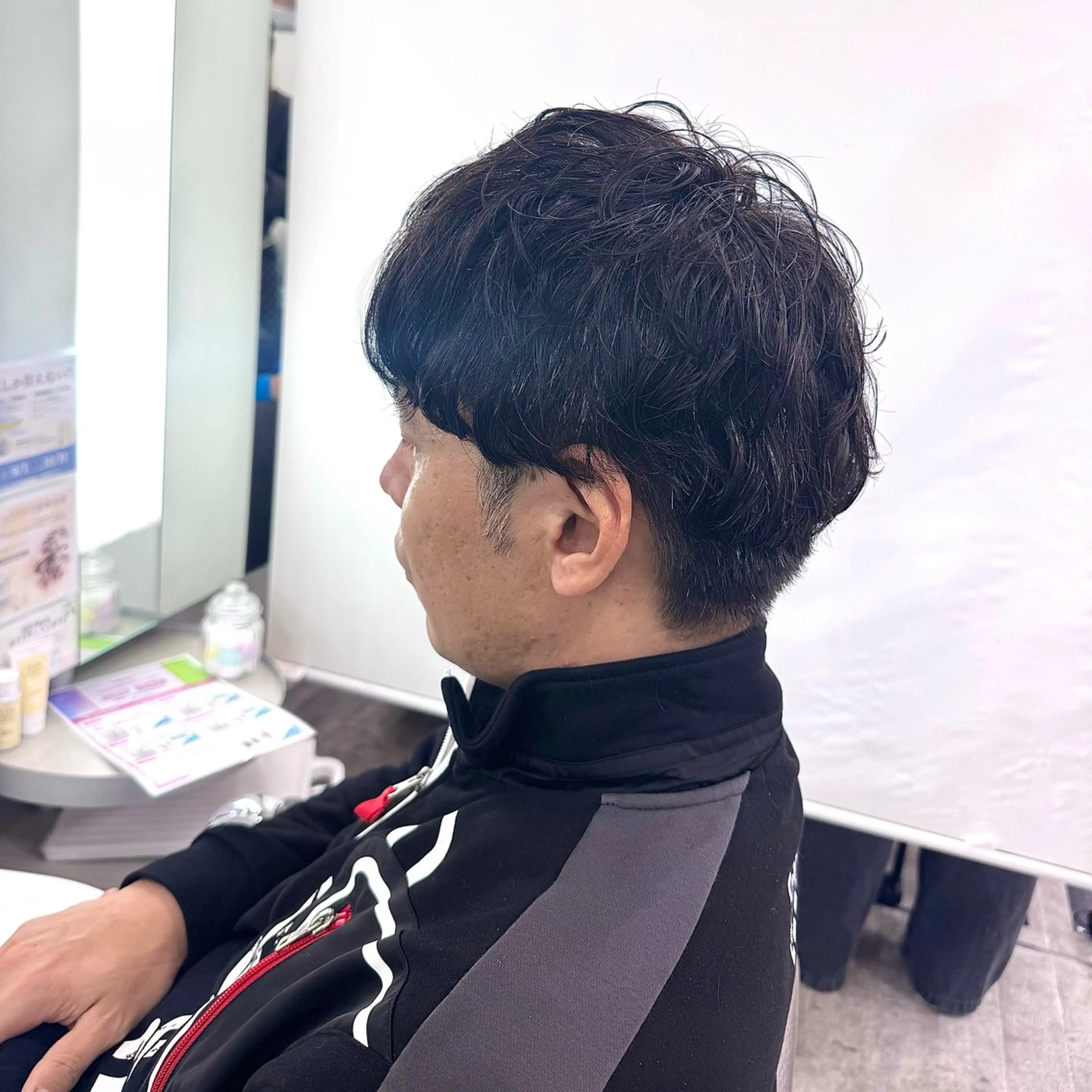 パーマ メンズ カット パーマ 🦖韓国風/メンズ /パーマ/羽根田のヘアスタイル