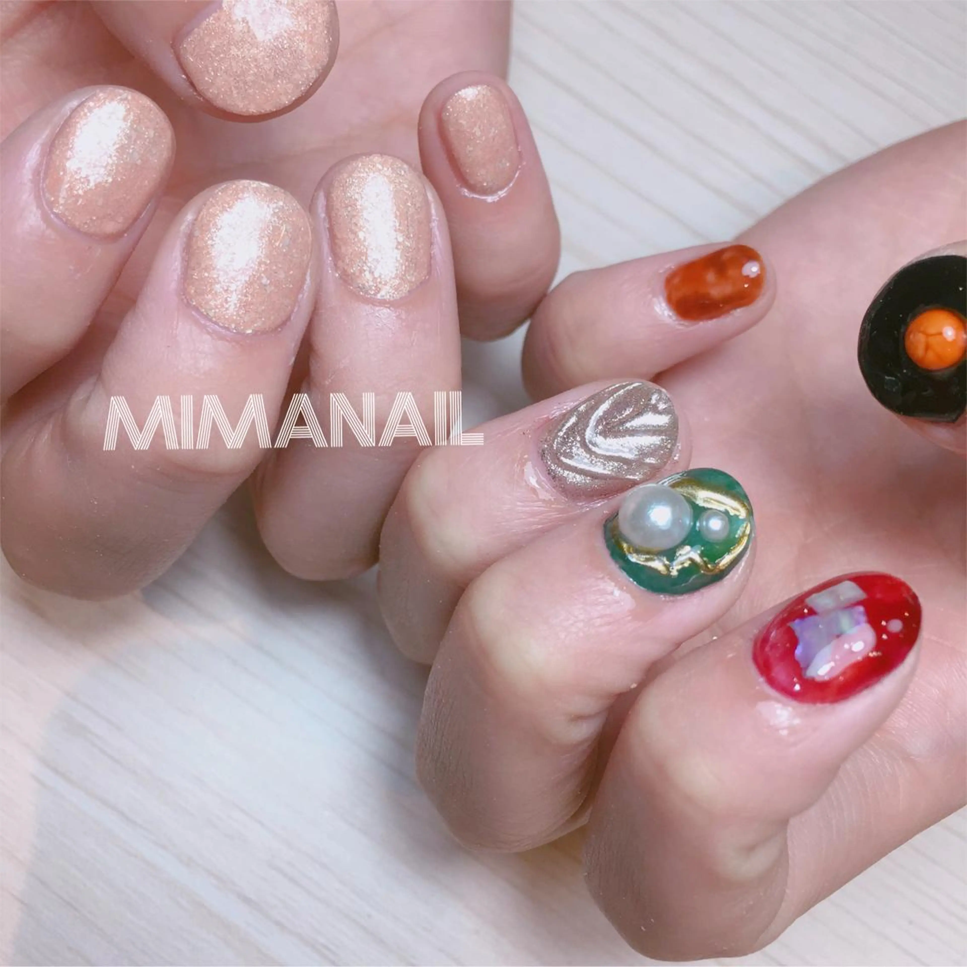 ネイル mima nailのネイルデザイン