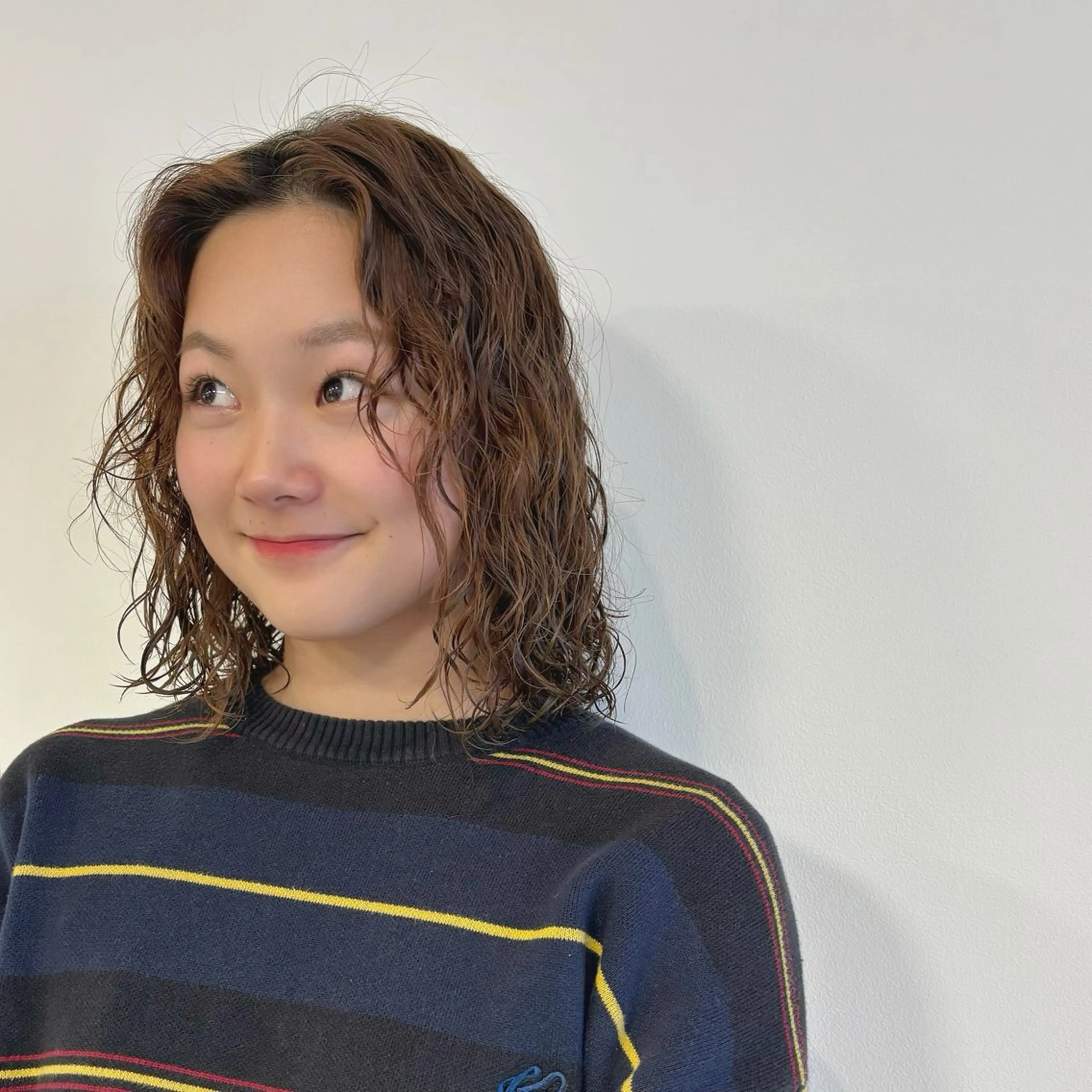 ミディアム パーマ ミディアムパーマ カット パーマ トリートメント TORAYA所属・メンズカット/ hattoriのヘアスタイル